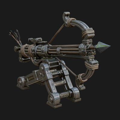Siege Ballista Model Design 1 3D Print Model