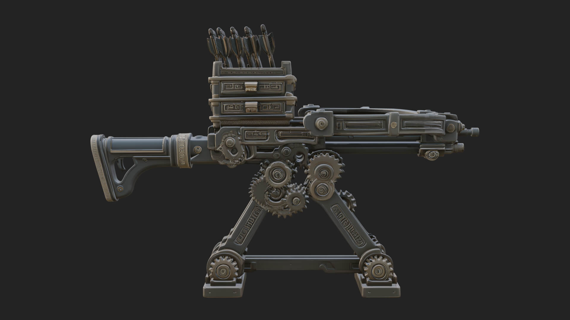 Siege Ballista Model Design 10 3D Print Model 3D Model