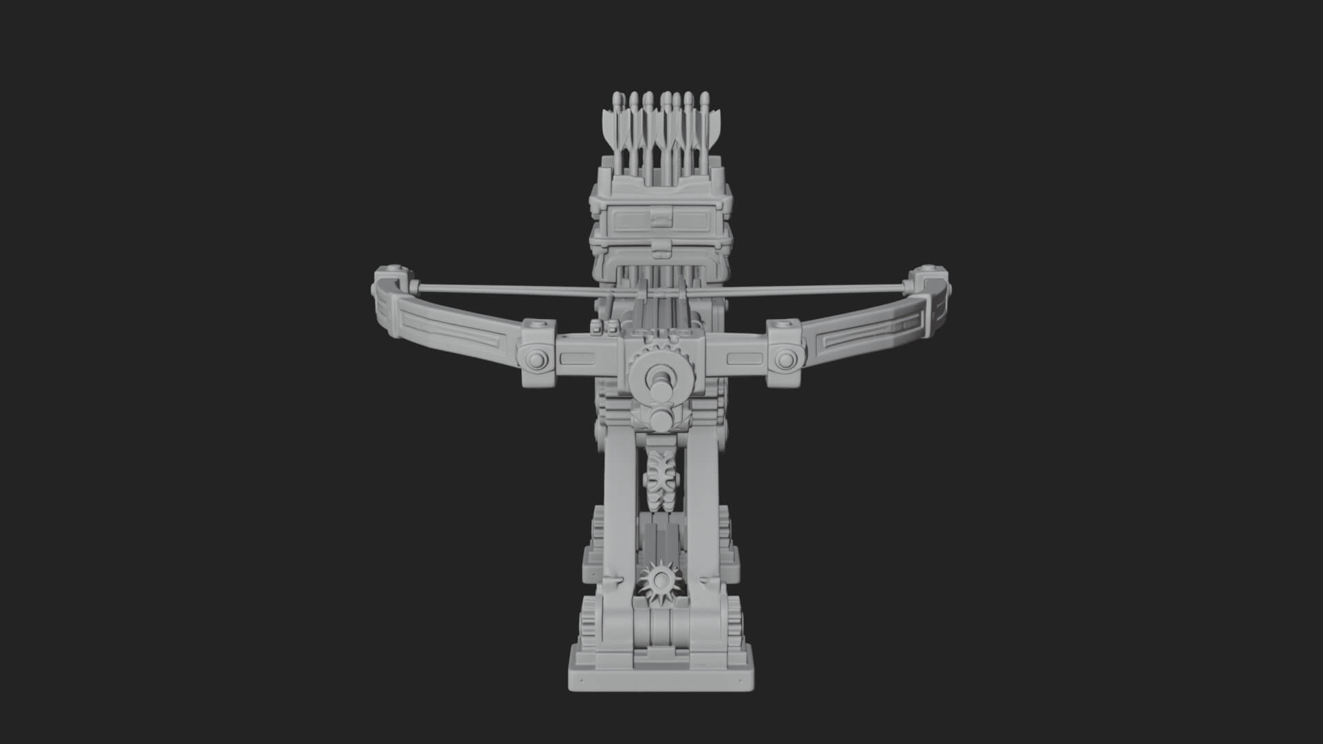 Siege Ballista Model Design 10 3D Print Model 3D Model