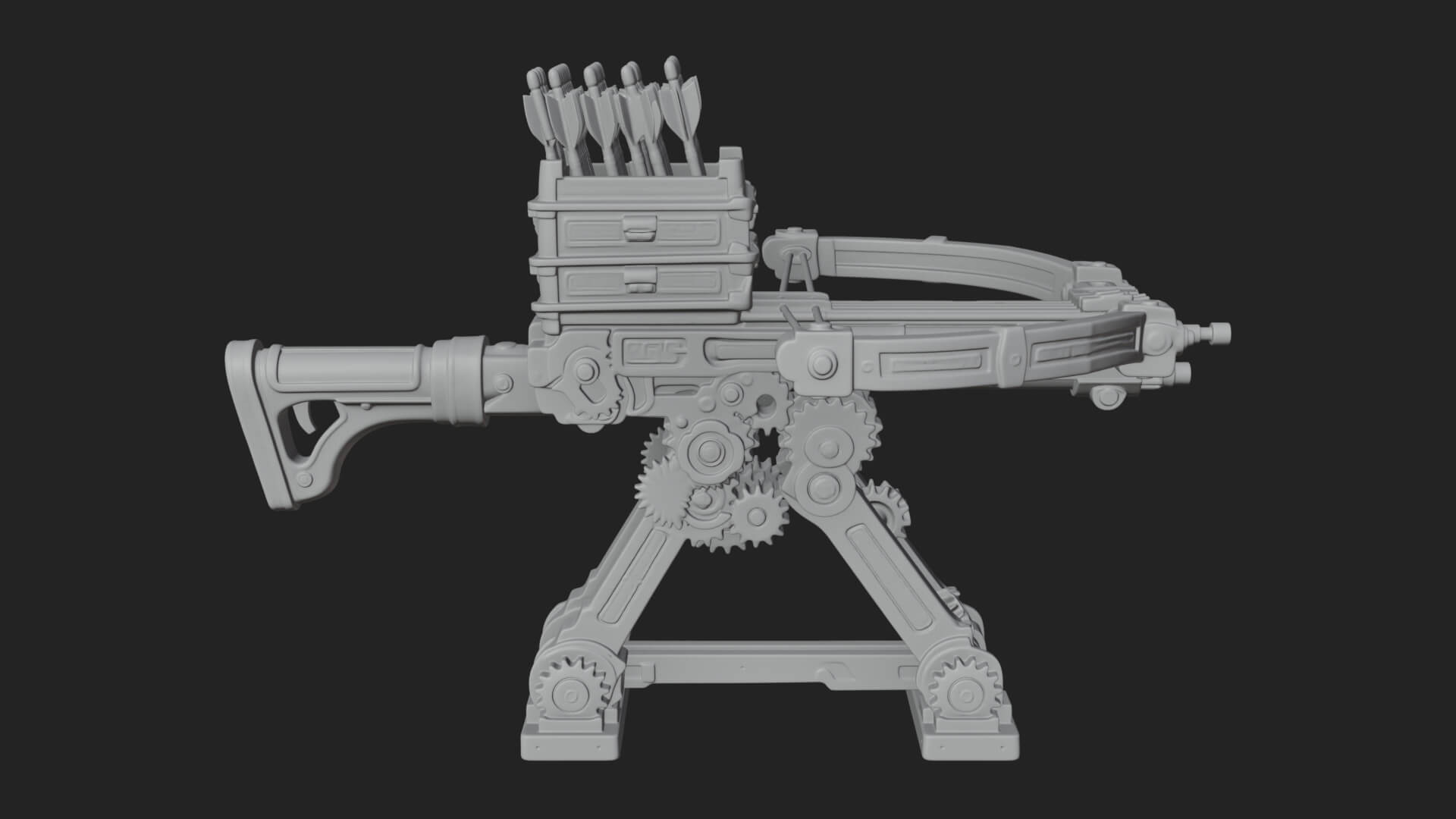 Siege Ballista Model Design 10 3D Print Model 3D Model