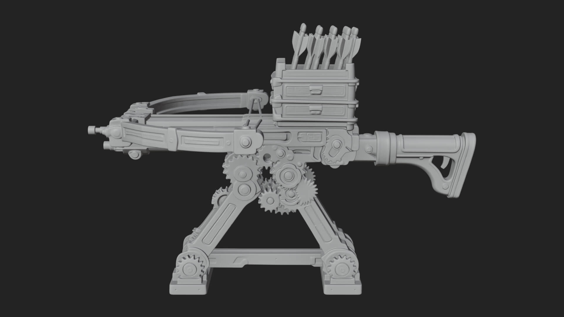 Siege Ballista Model Design 10 3D Print Model 3D Model