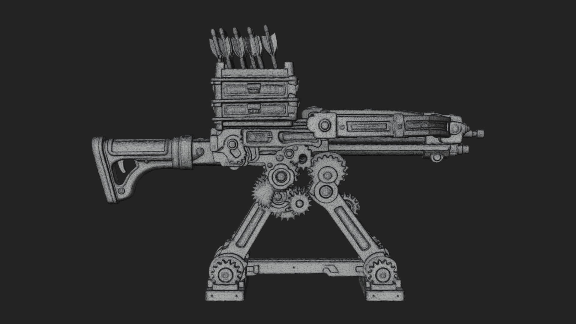 Siege Ballista Model Design 10 3D Print Model 3D Model
