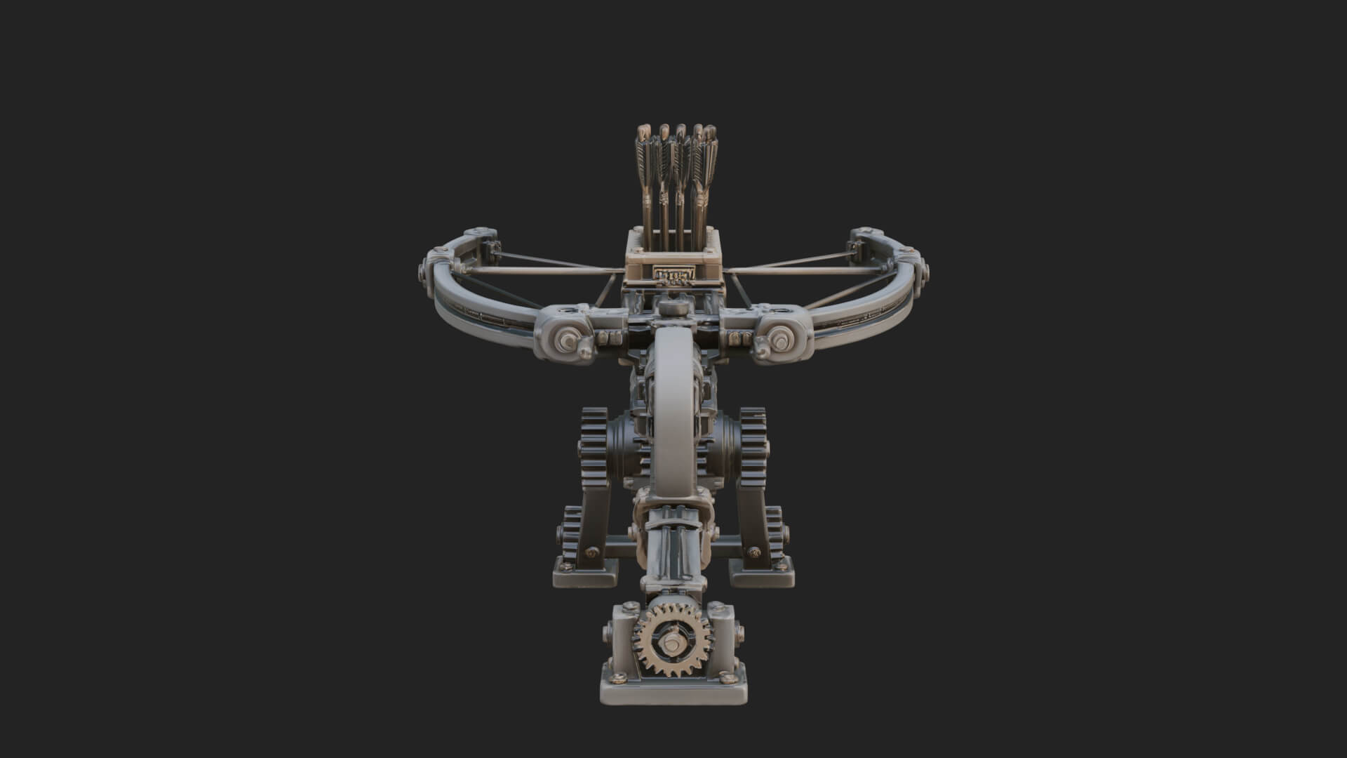Siege Ballista Model Design 12 3D Print Model 3D Model