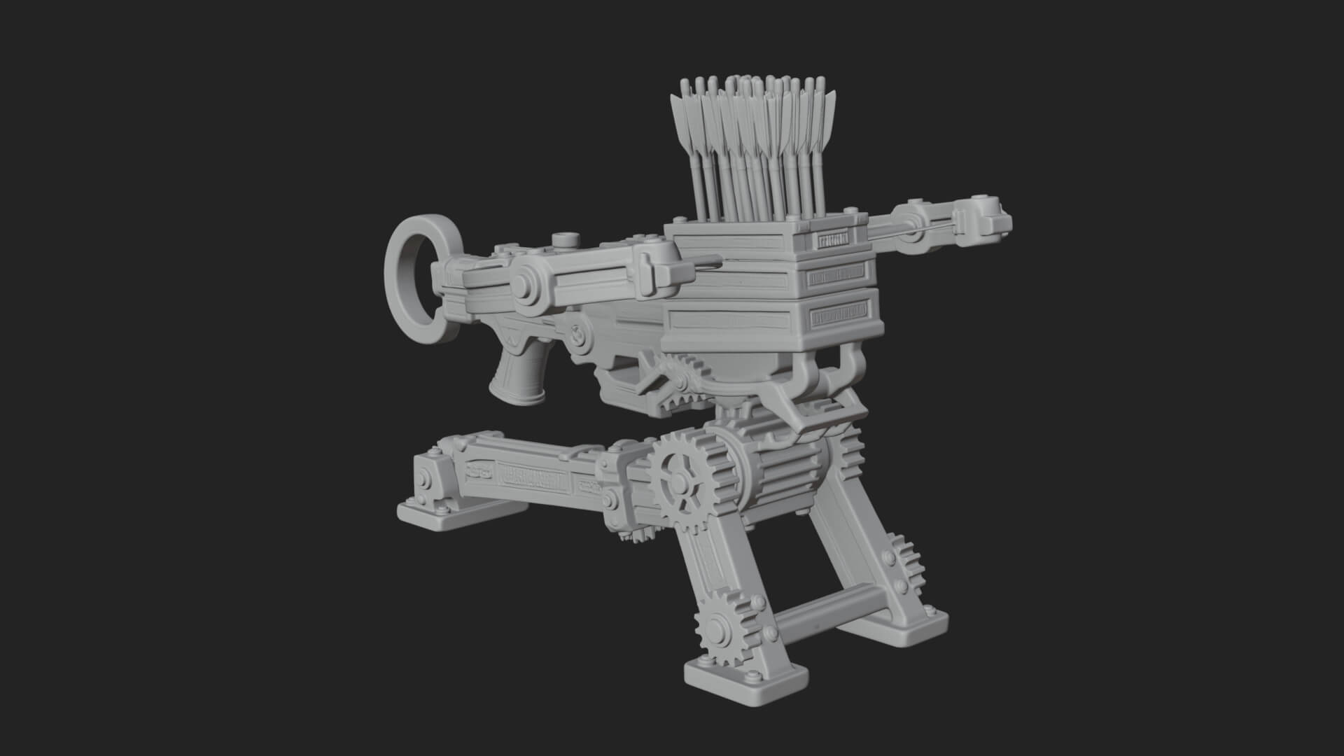 Siege Ballista Model Design 12 3D Print Model 3D Model