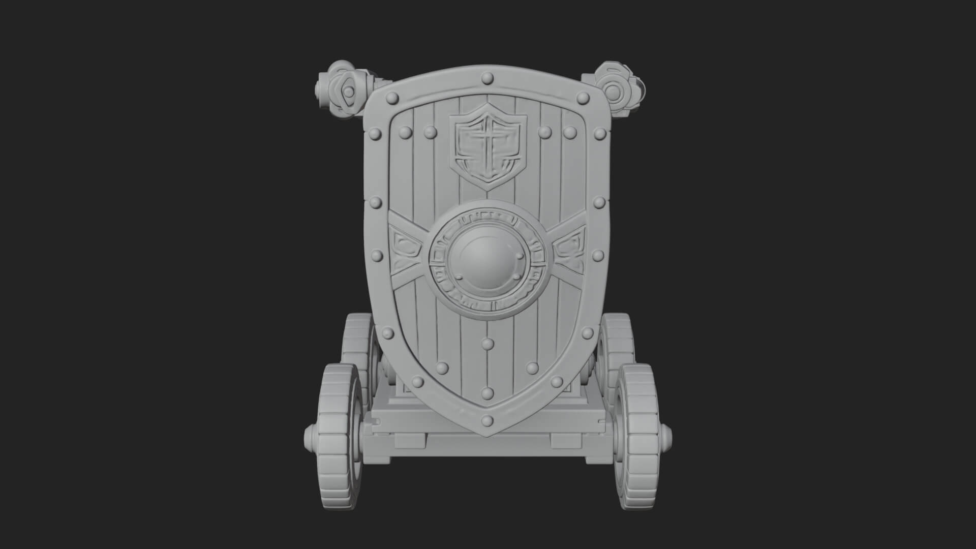 Siege Ballista Model Design 13 3D Print Model 3D Model