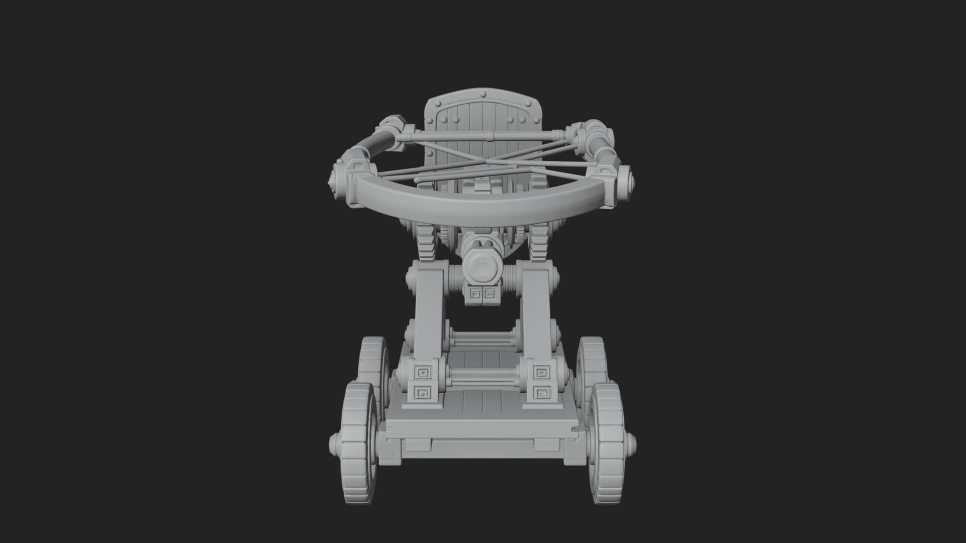 Siege Ballista Model Design 13 3D Print Model 3D Model