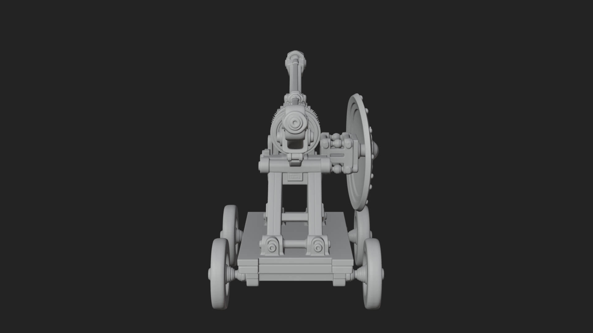 Siege Ballista Model Design 14 3D Print Model 3D Model