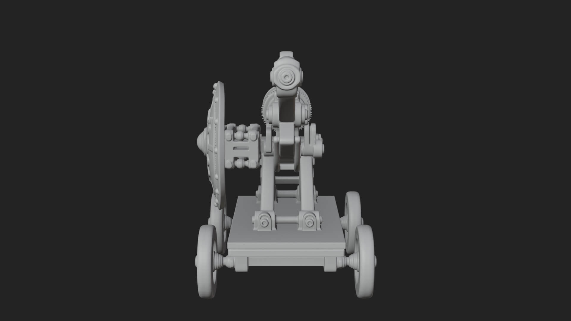 Siege Ballista Model Design 14 3D Print Model 3D Model