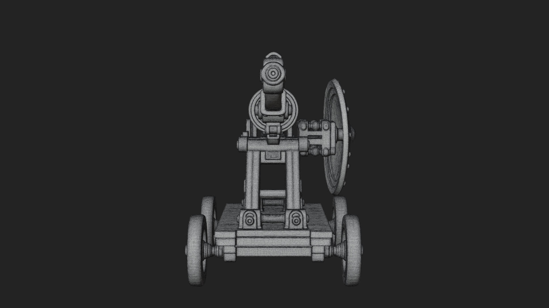 Siege Ballista Model Design 14 3D Print Model 3D Model