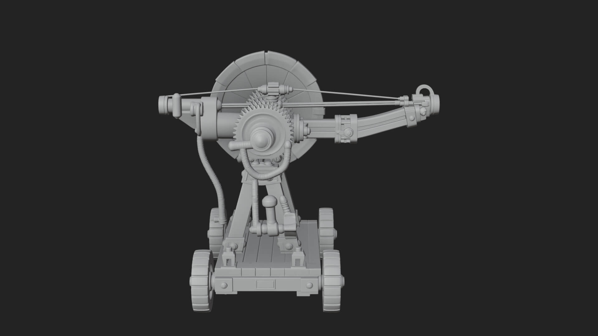Siege Ballista Model Design 15 3D Print Model 3D Model