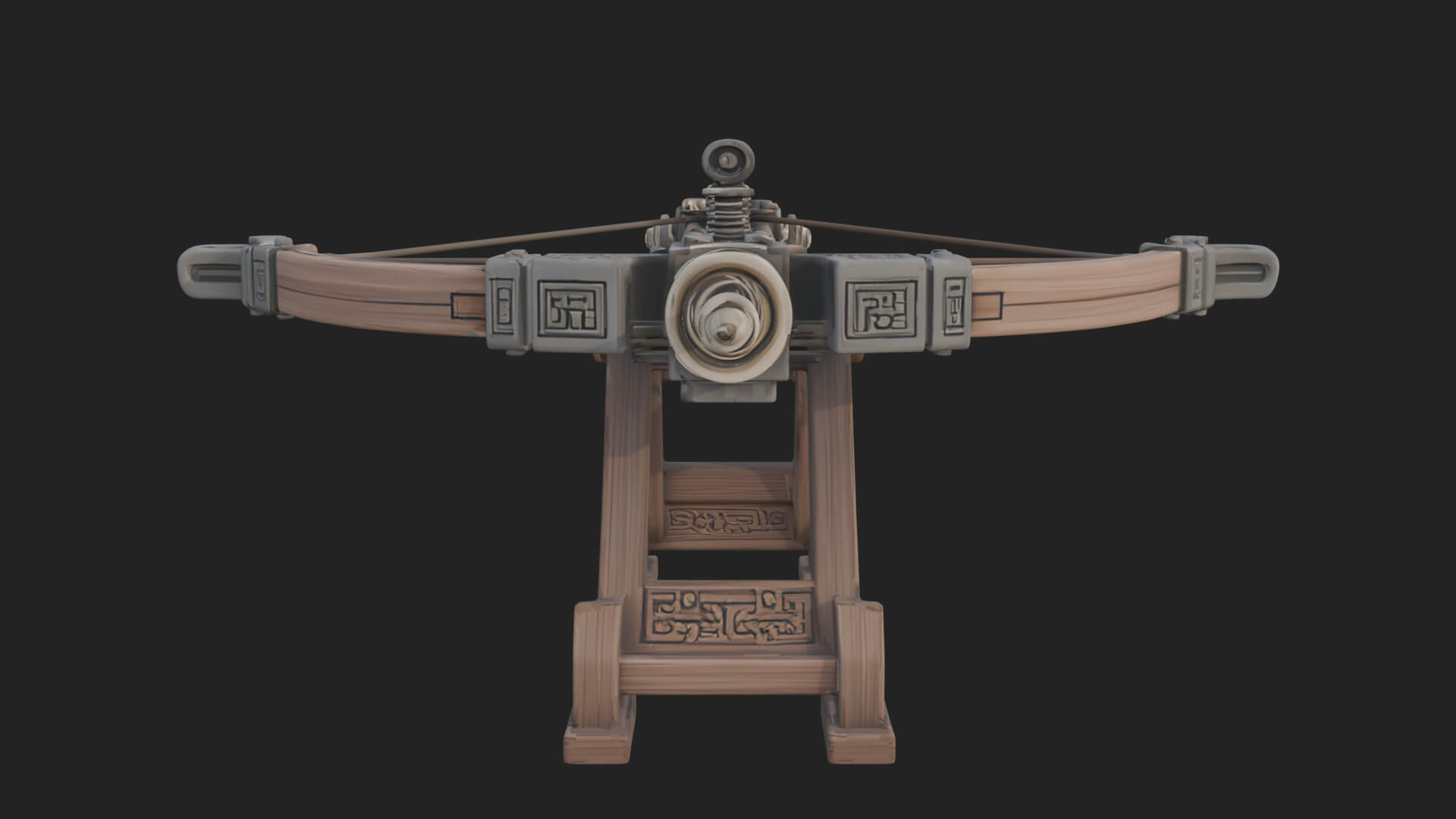 Siege Ballista Model Design 17 3D Print Model 3D Model