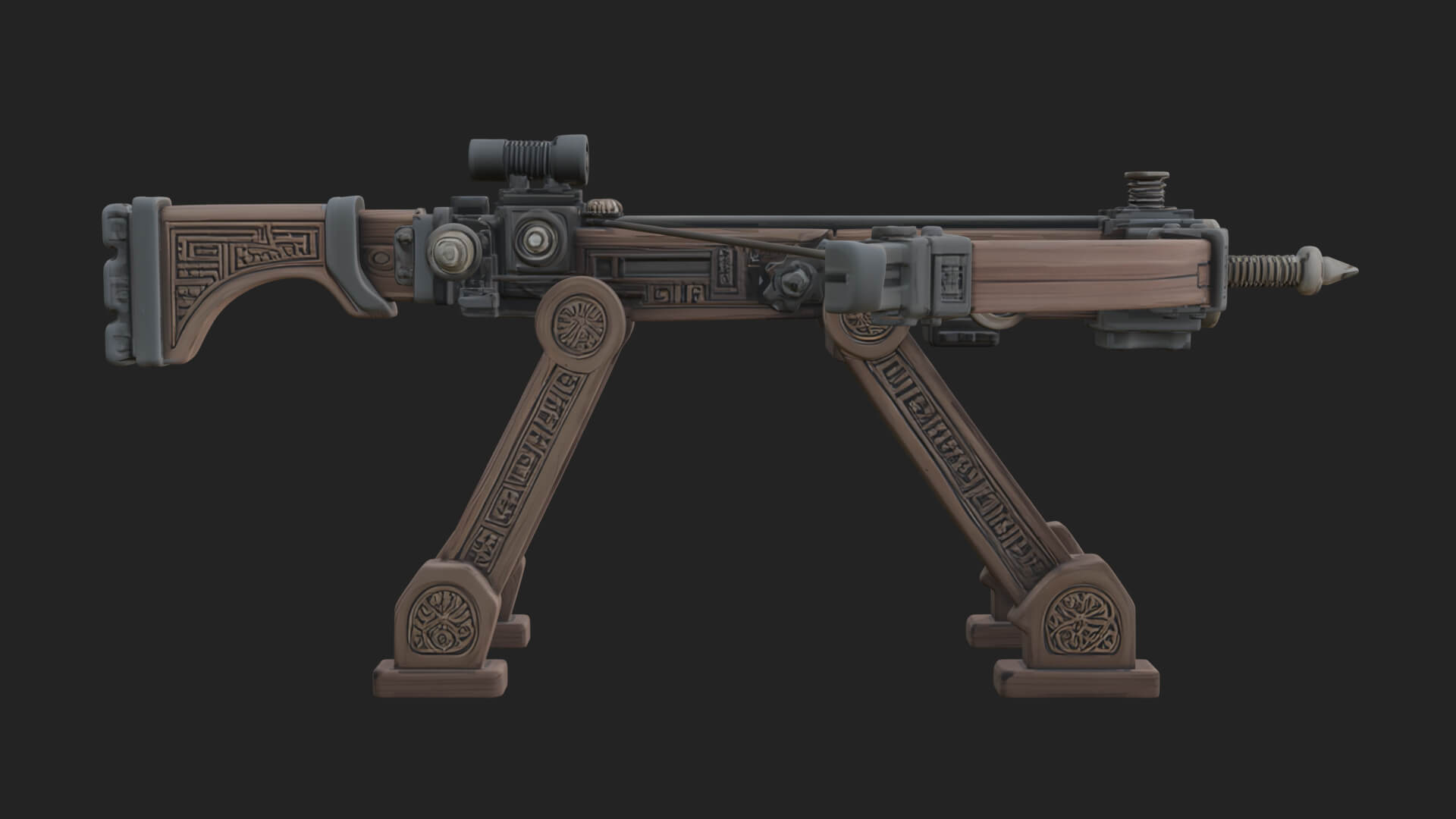 Siege Ballista Model Design 17 3D Print Model 3D Model