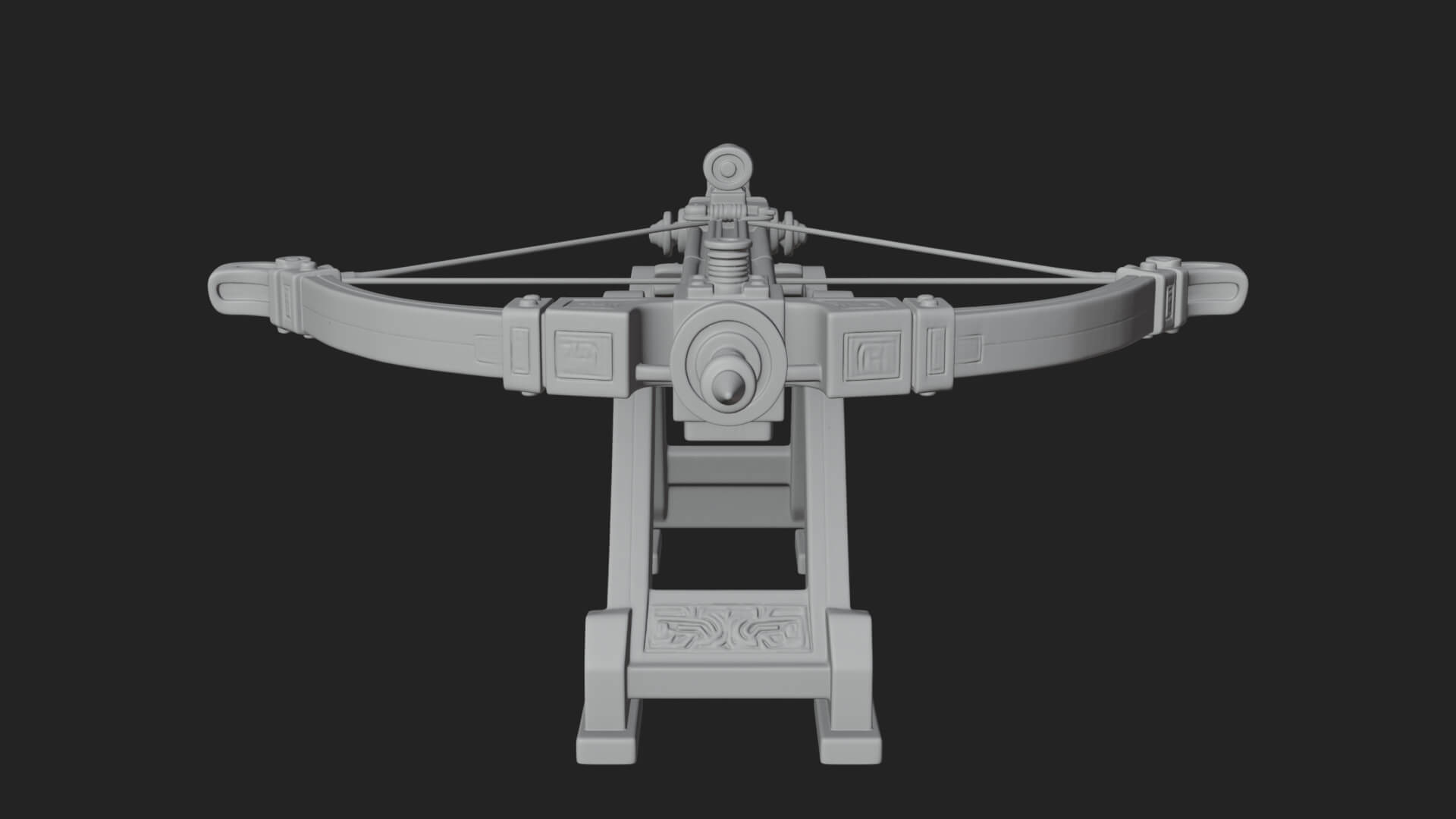 Siege Ballista Model Design 17 3D Print Model 3D Model