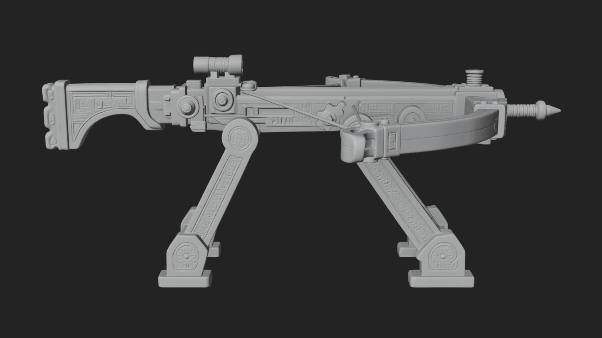 Siege Ballista Model Design 17 3D Print Model 3D Model