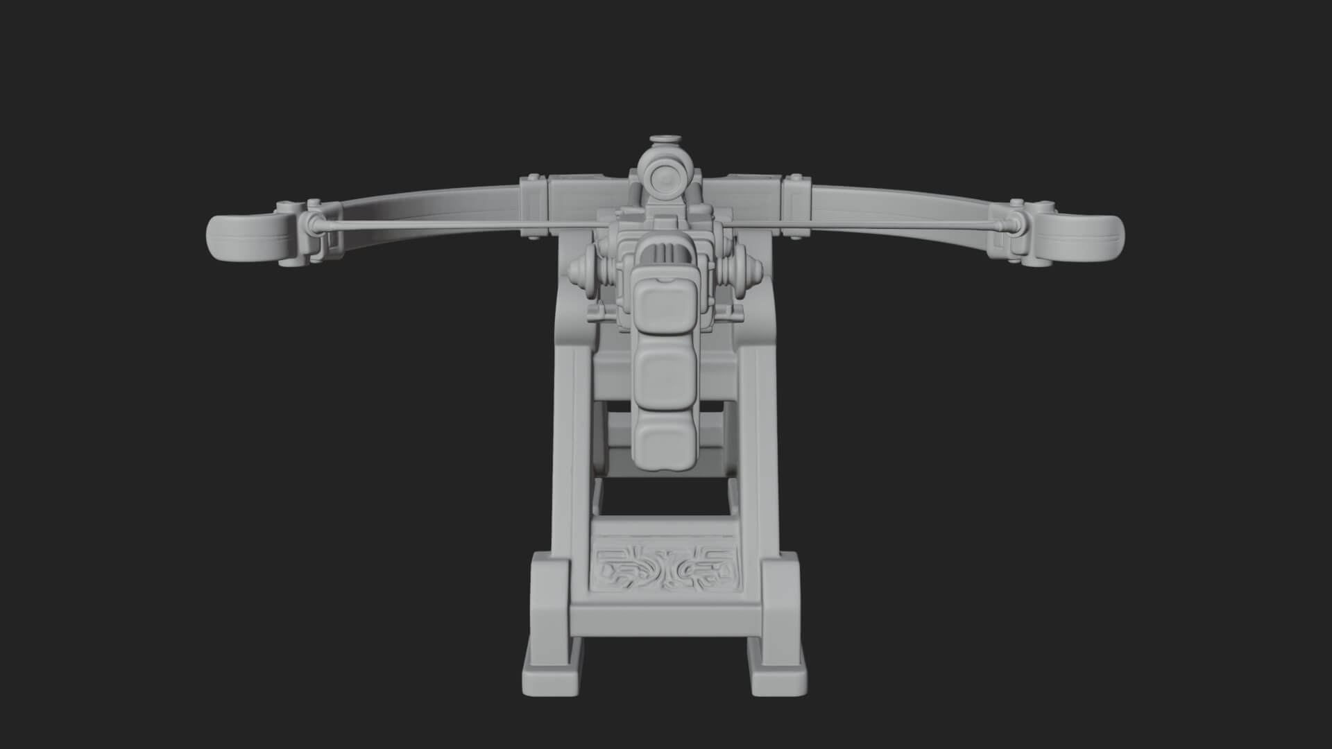 Siege Ballista Model Design 17 3D Print Model 3D Model
