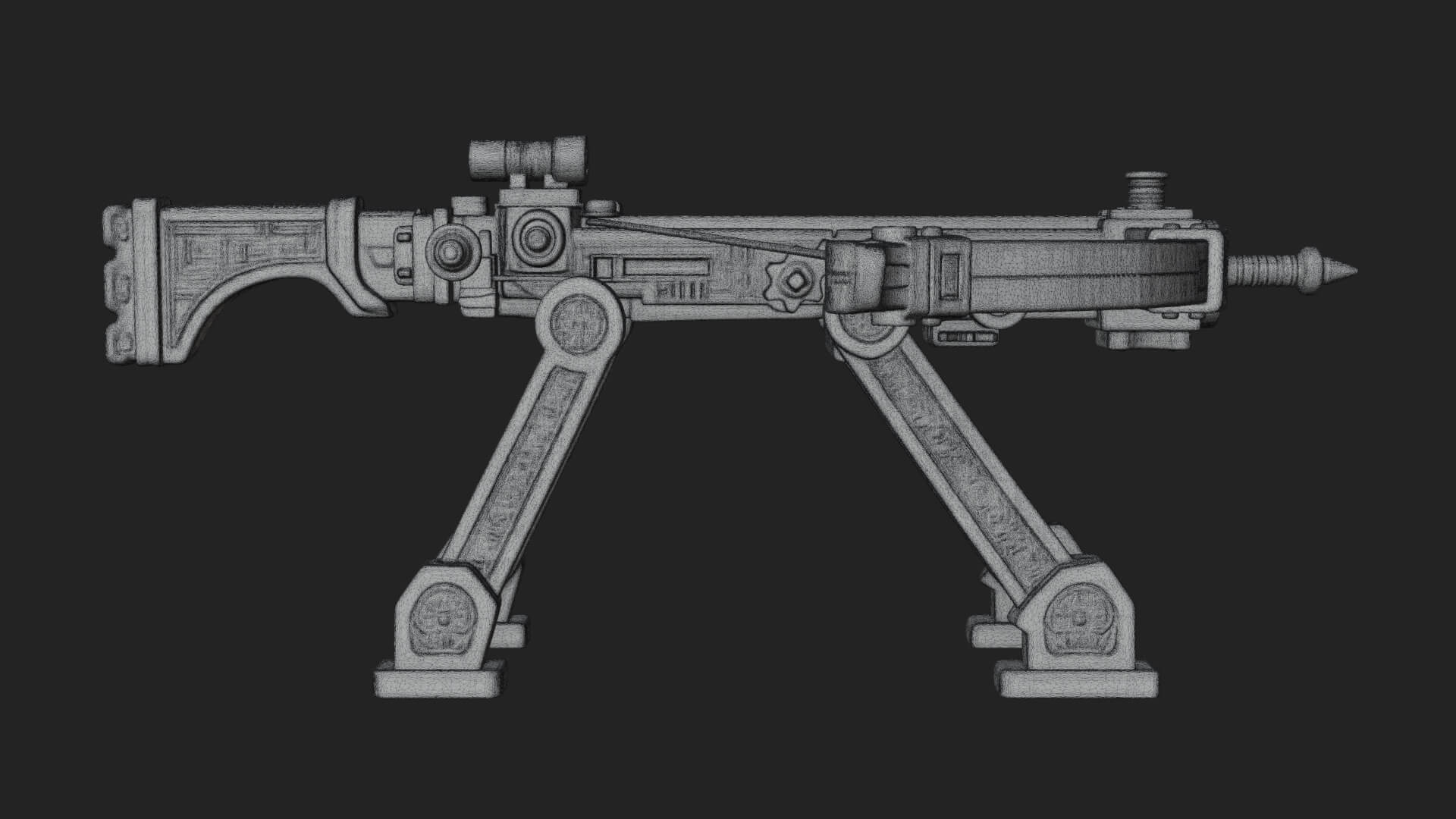 Siege Ballista Model Design 17 3D Print Model 3D Model