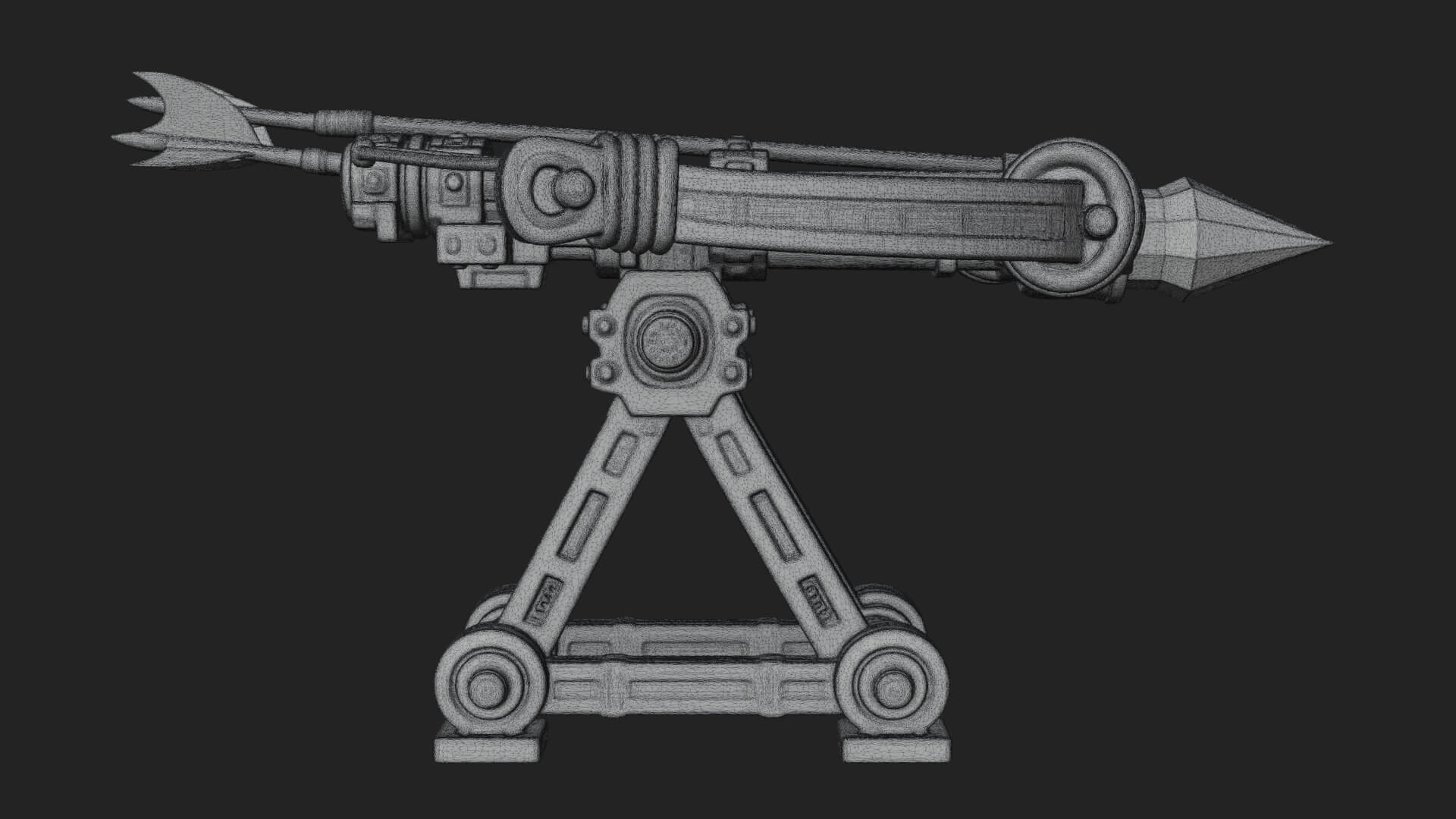 Siege Ballista Model Design 2 3D Print Model 3D Model