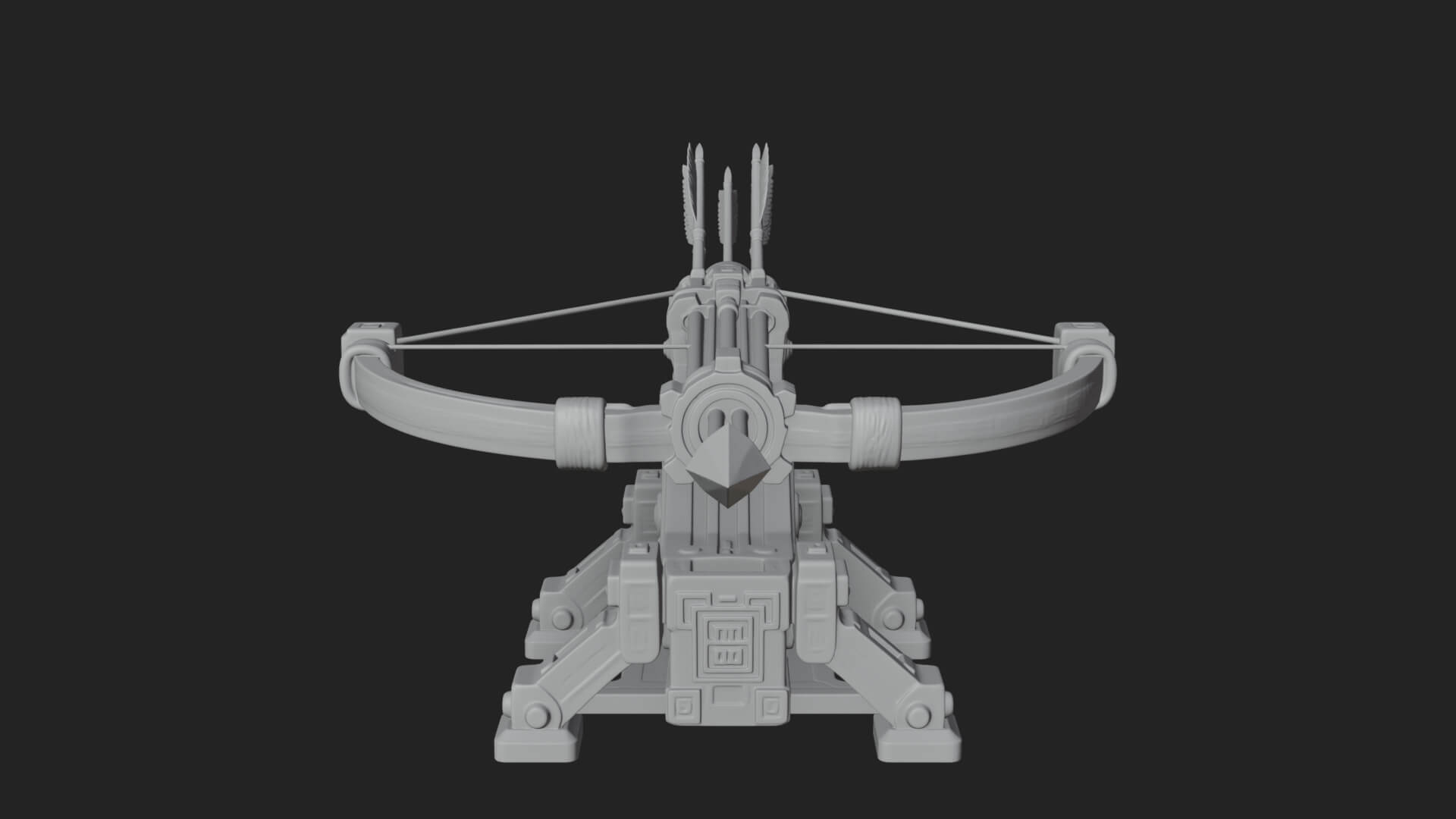 Siege Ballista Model Design 3 3D Print Model 3D Model