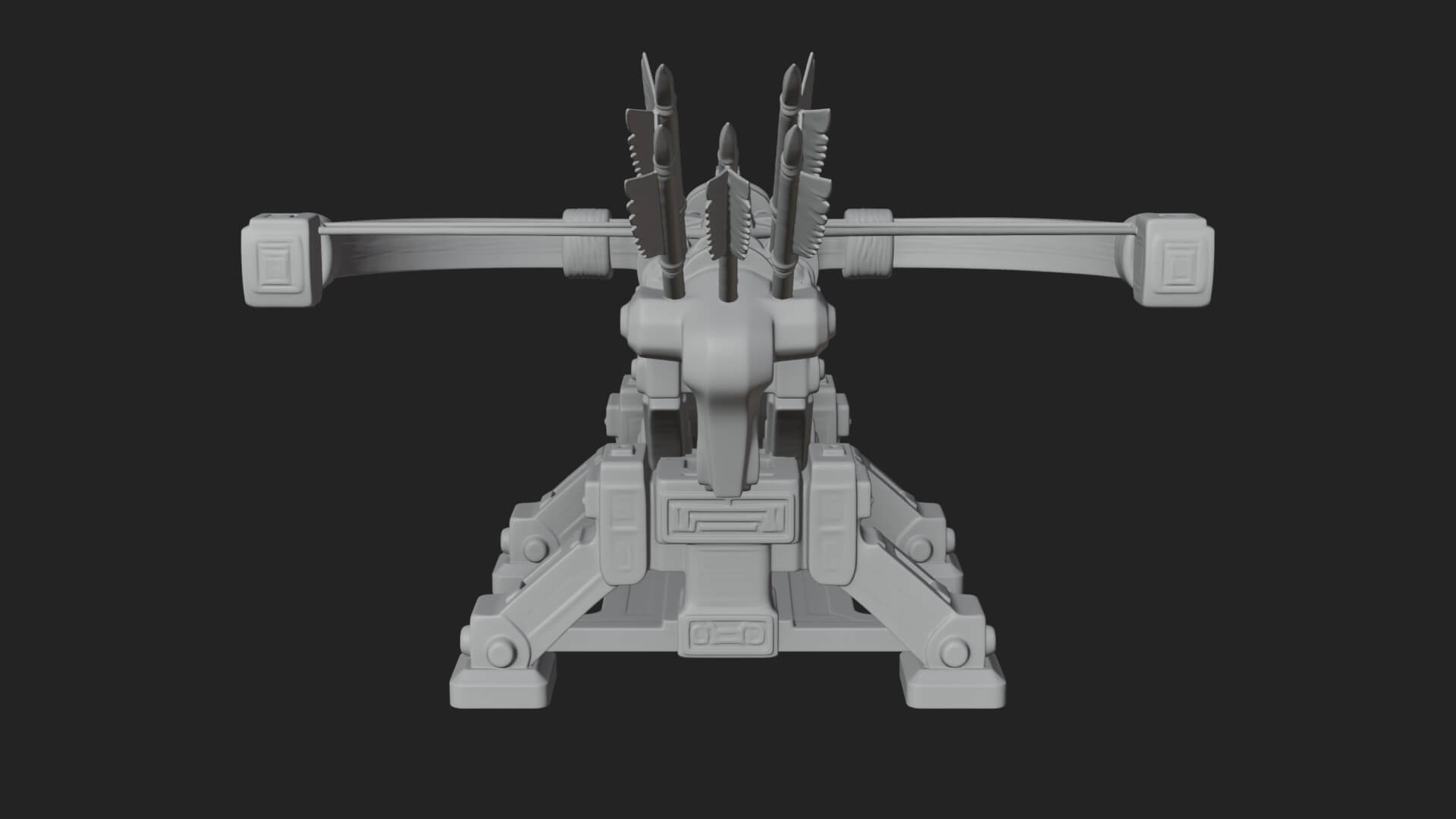 Siege Ballista Model Design 3 3D Print Model 3D Model