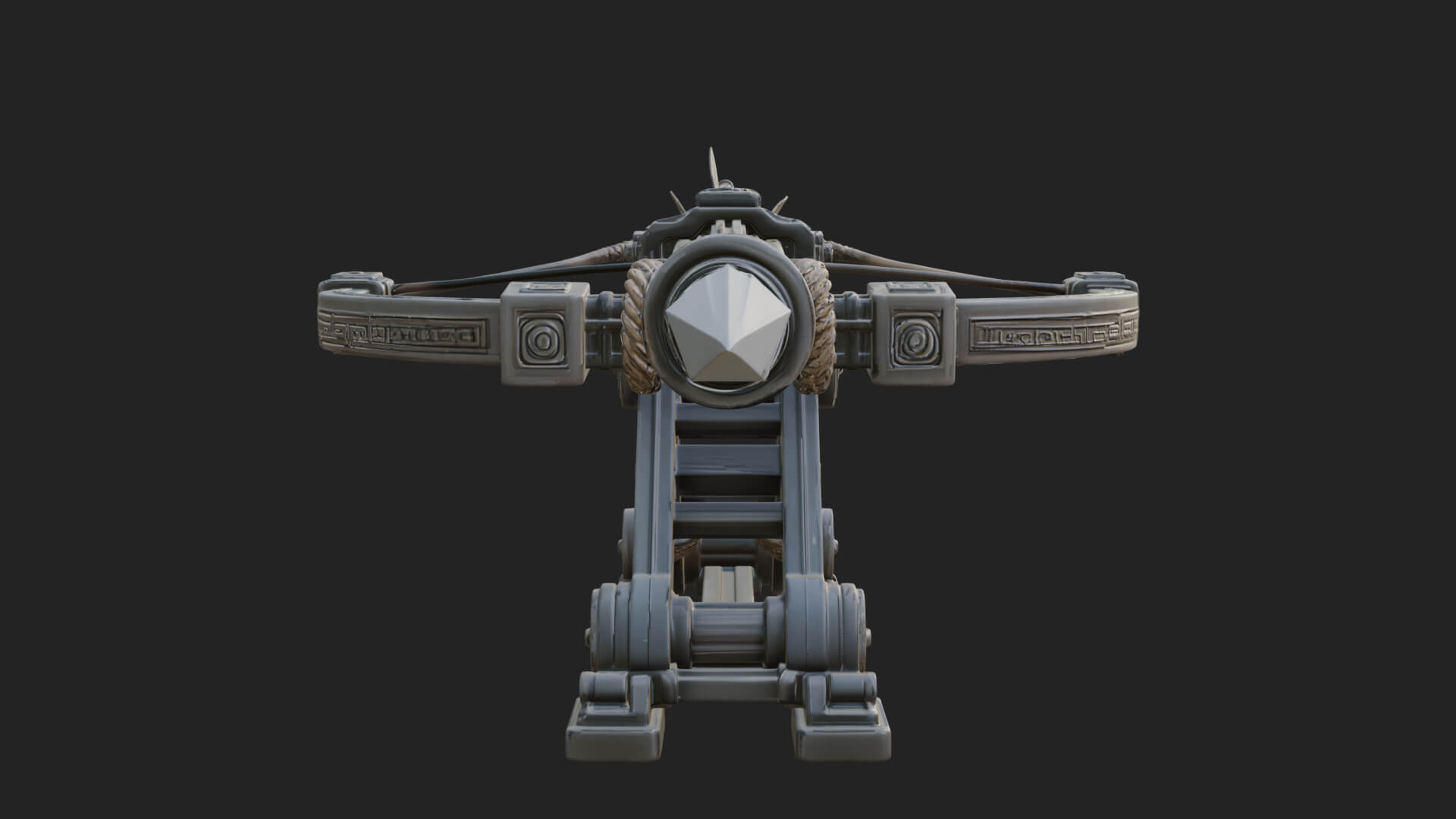 Siege Ballista Model Design 4 3D Print Model 3D Model