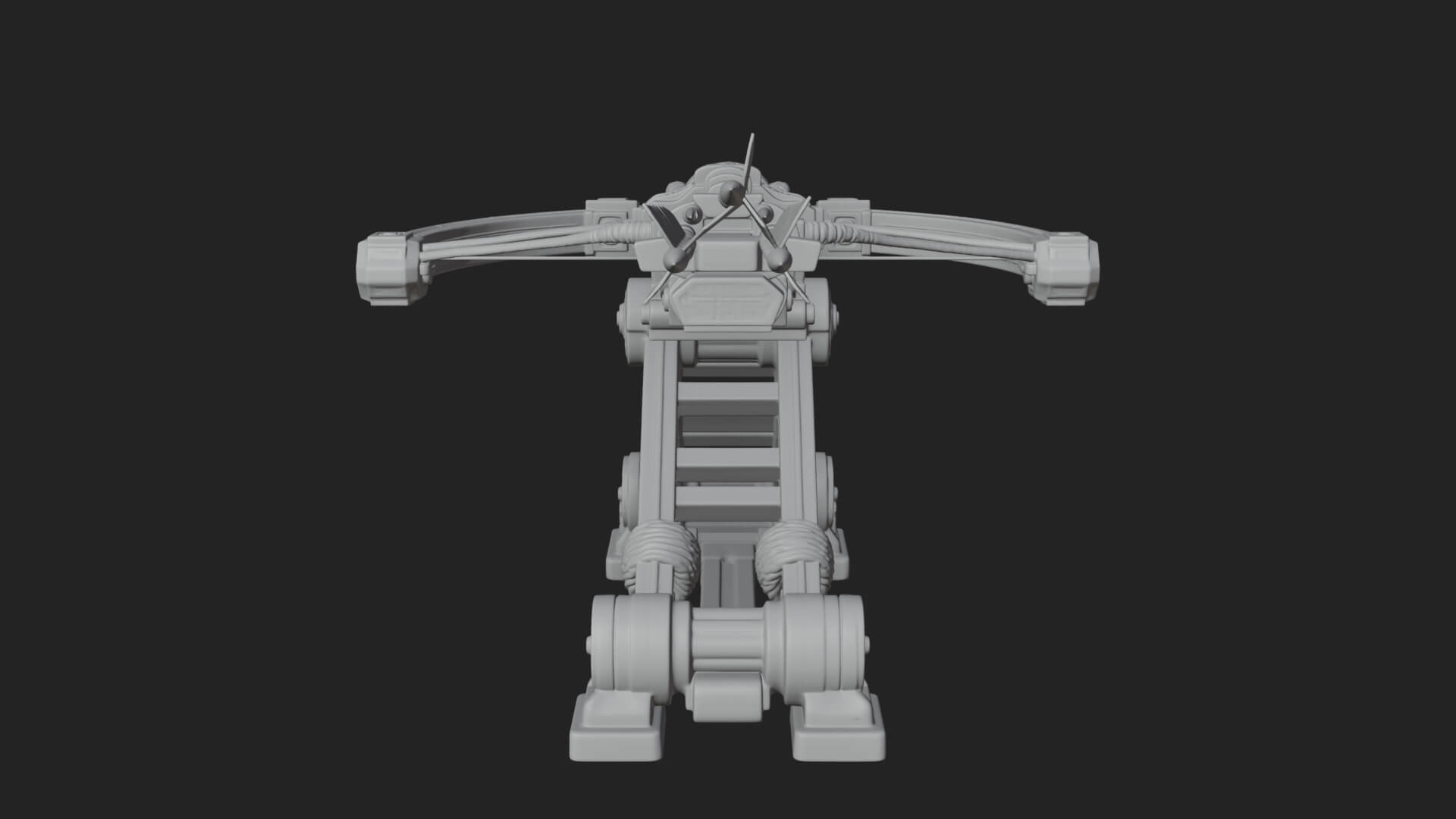 Siege Ballista Model Design 4 3D Print Model 3D Model