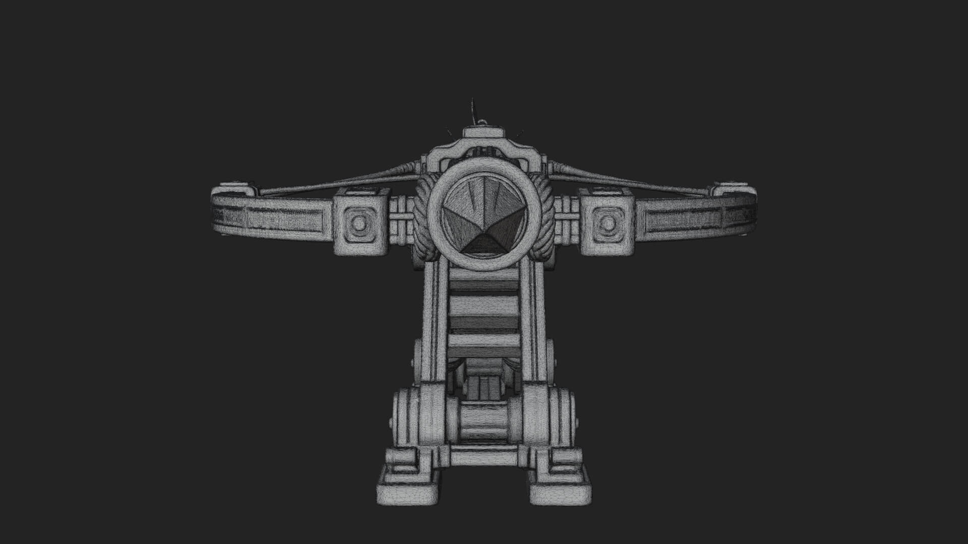 Siege Ballista Model Design 4 3D Print Model 3D Model