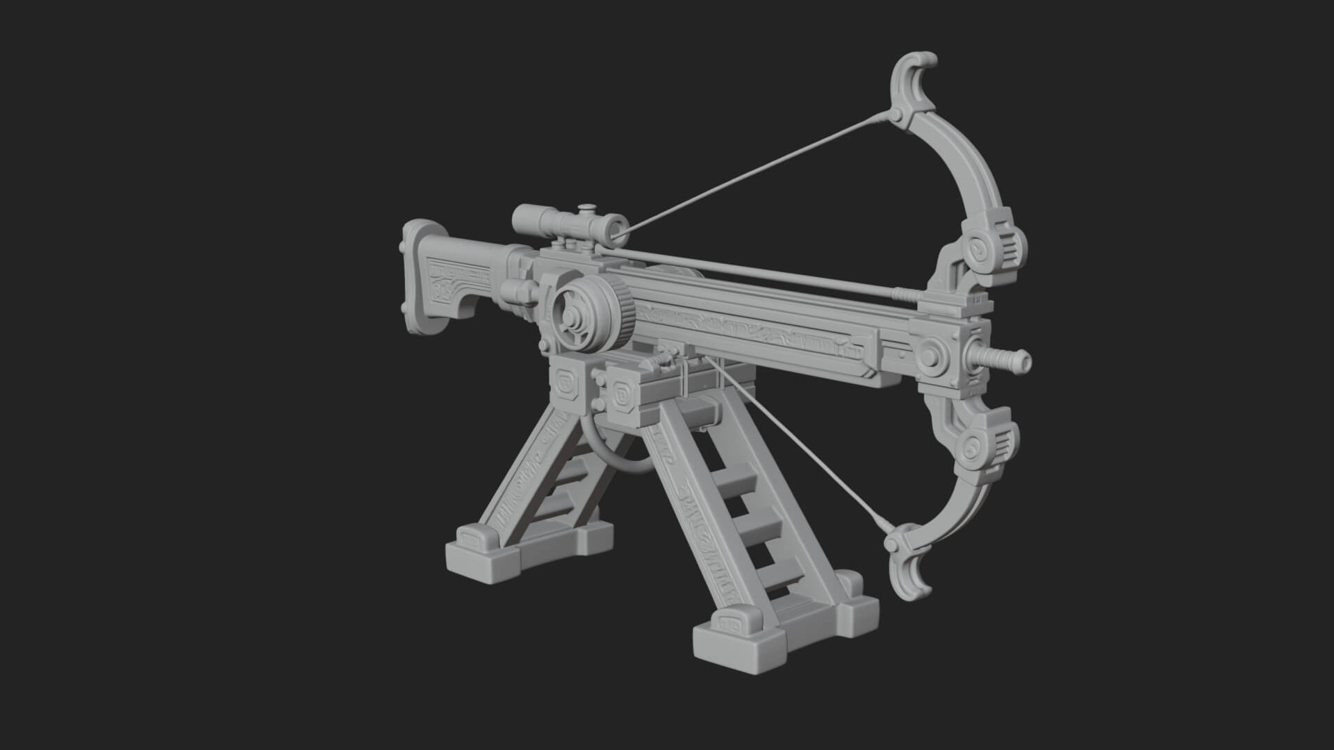 Siege Ballista Model Design 5 3D Print Model 3D Model