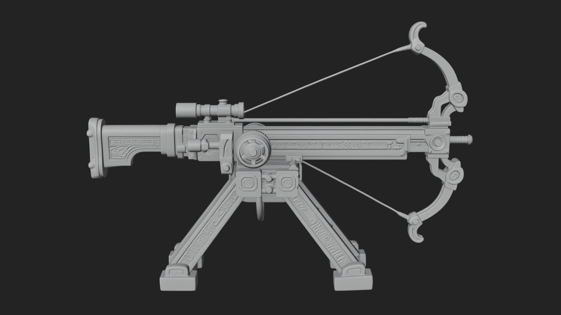 Siege Ballista Model Design 5 3D Print Model 3D Model