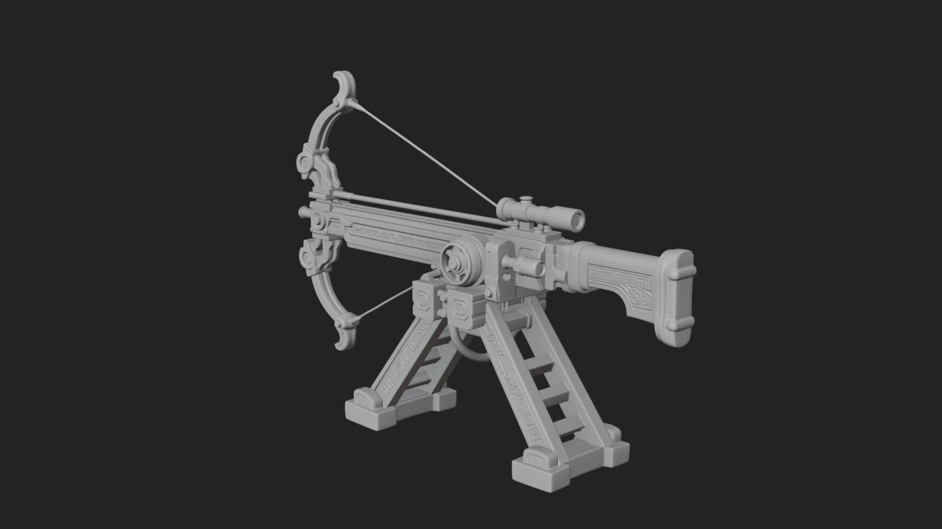 Siege Ballista Model Design 5 3D Print Model 3D Model