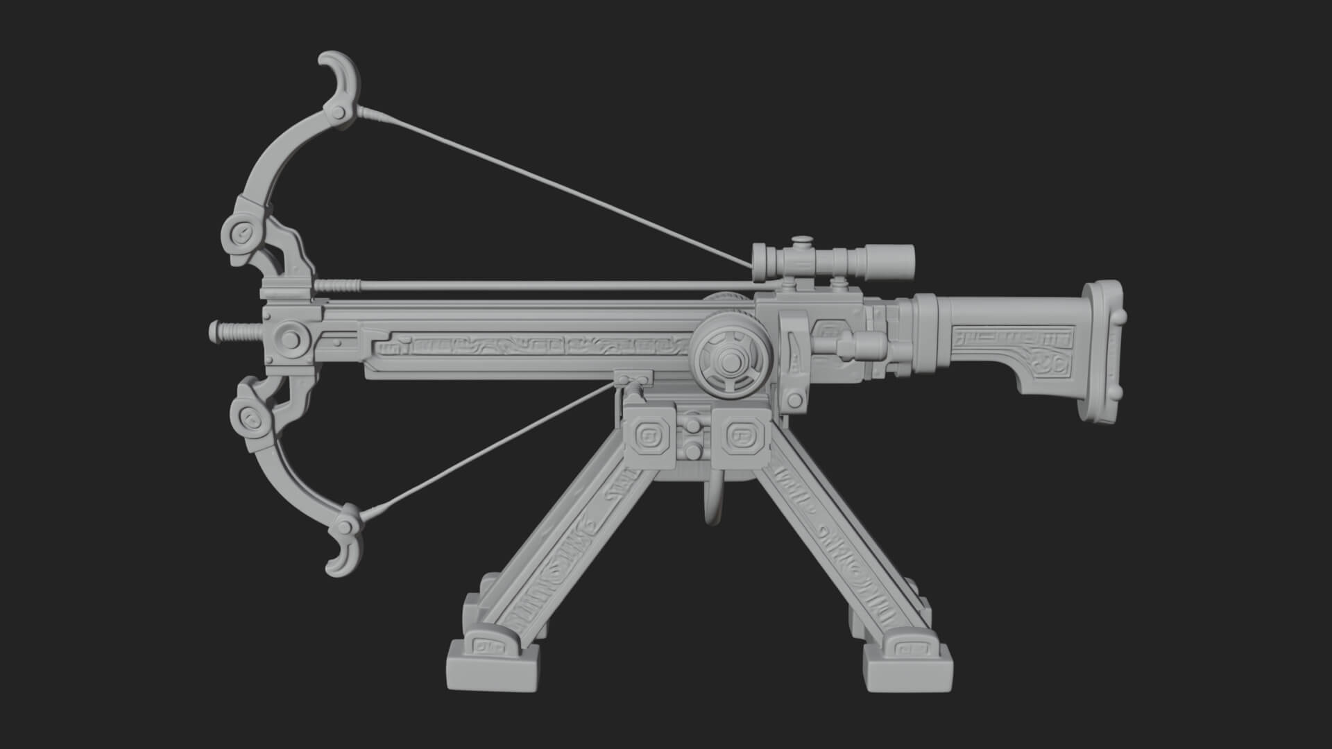 Siege Ballista Model Design 5 3D Print Model 3D Model