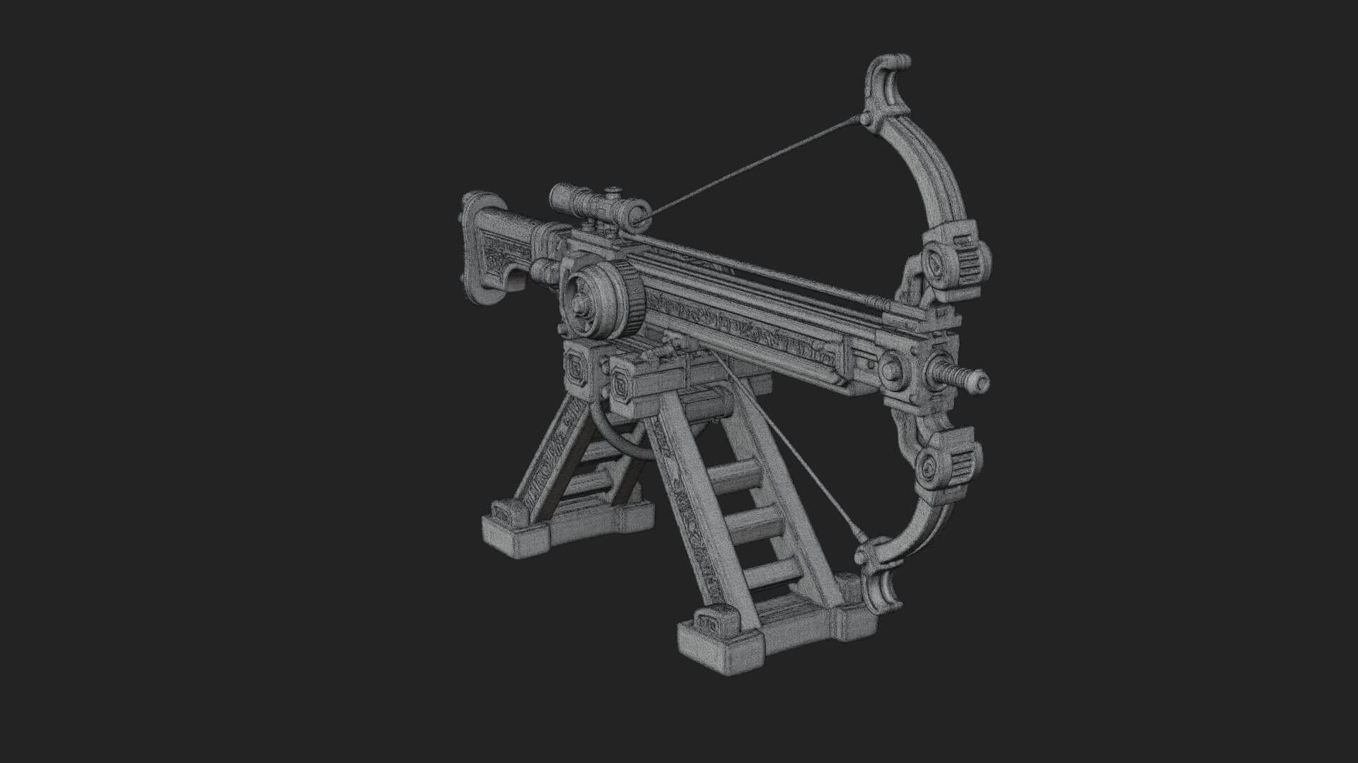 Siege Ballista Model Design 5 3D Print Model 3D Model