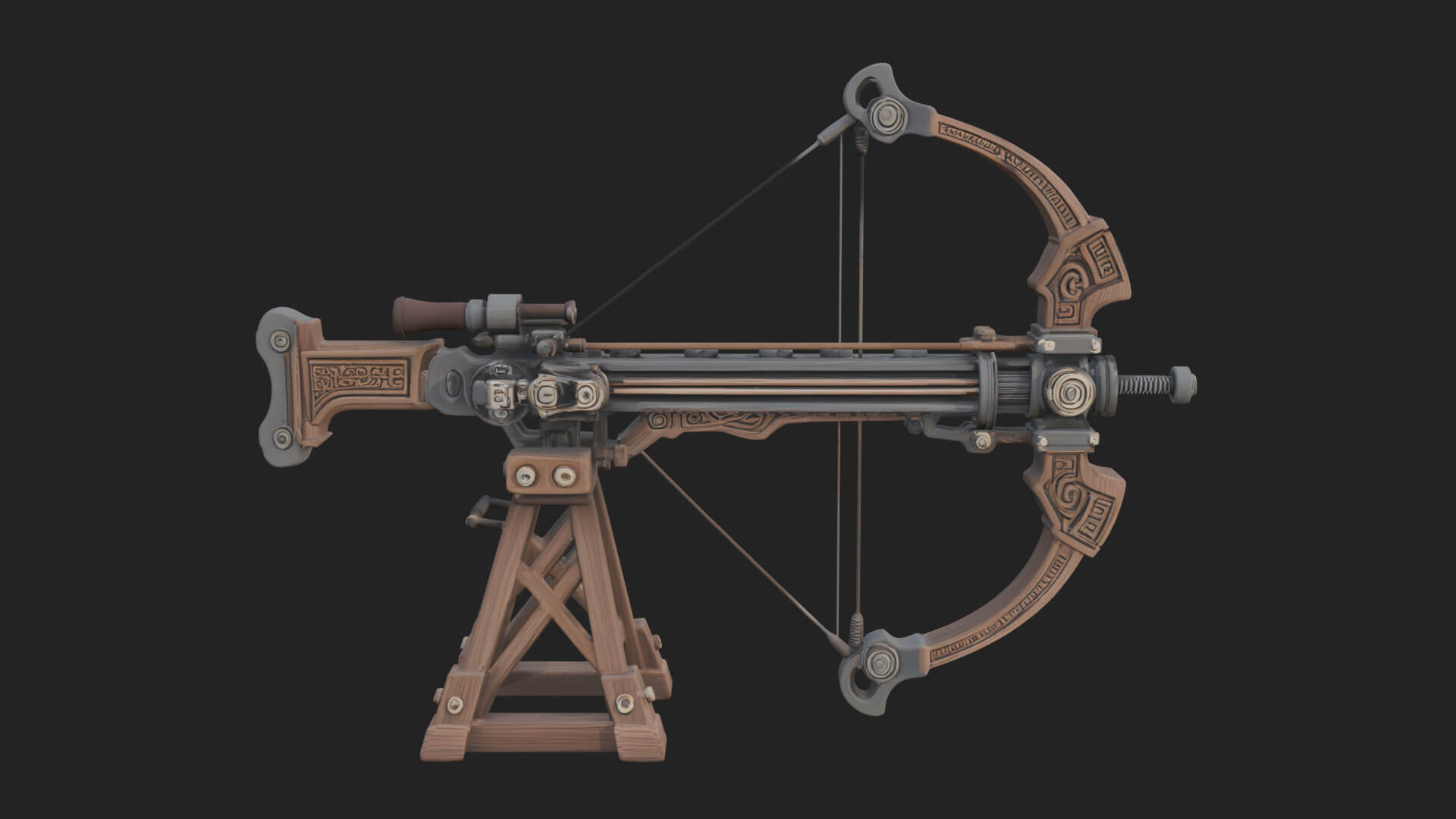 Siege Ballista Model Design 6 3D Print Model 3D Model