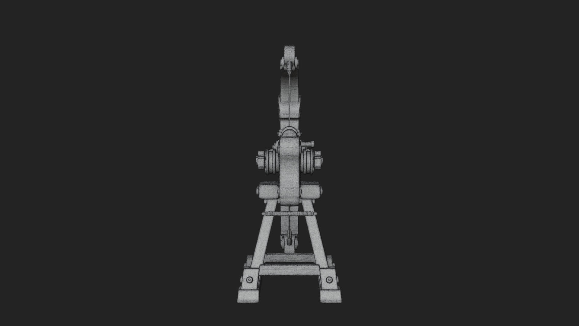 Siege Ballista Model Design 6 3D Print Model 3D Model