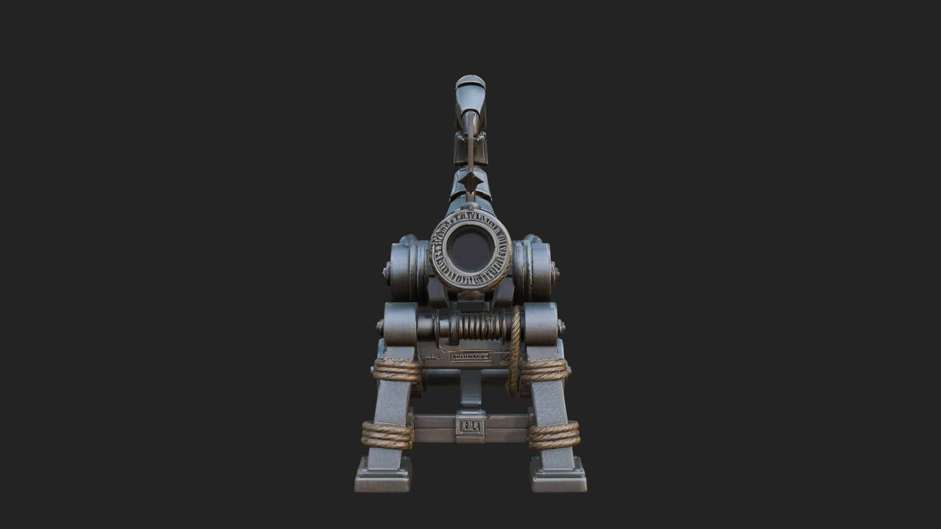 Siege Ballista Model Design 8 3D Print Model 3D Model