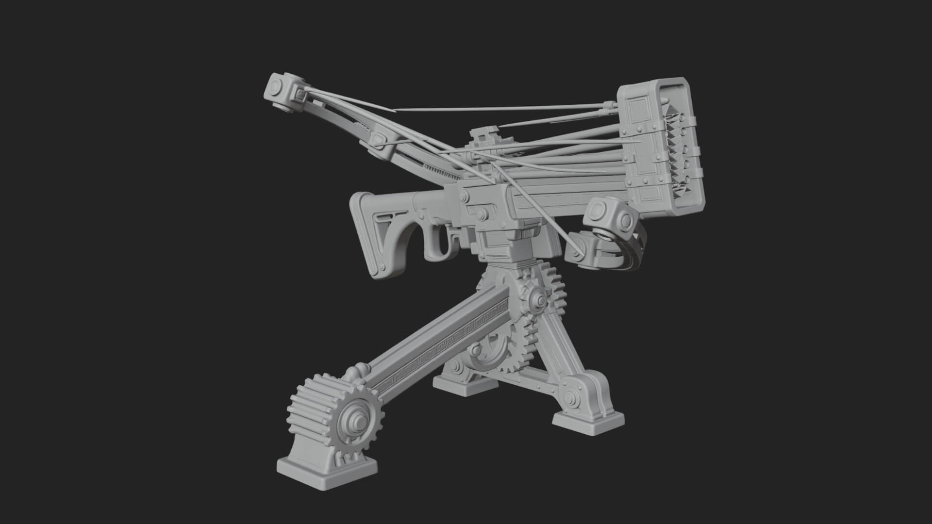 Siege Ballista Model Design 9 3D Print Model 3D Model