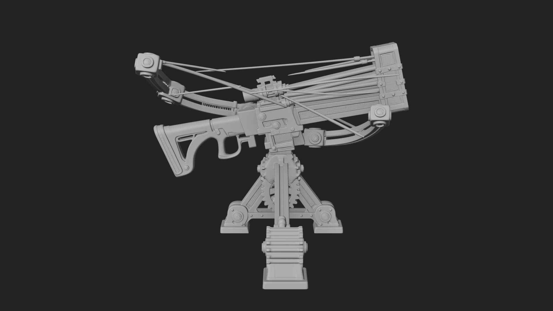 Siege Ballista Model Design 9 3D Print Model 3D Model