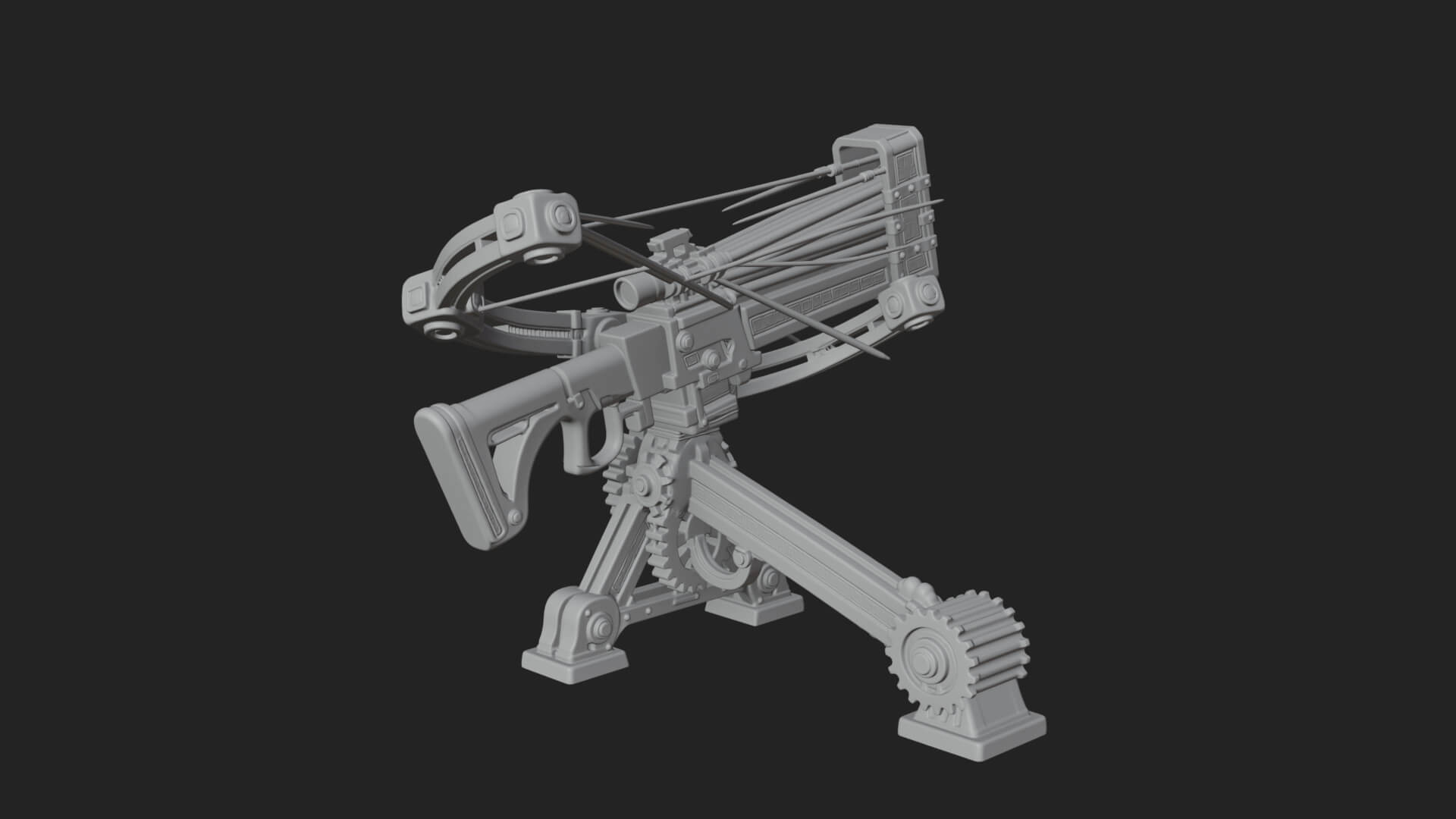 Siege Ballista Model Design 9 3D Print Model 3D Model