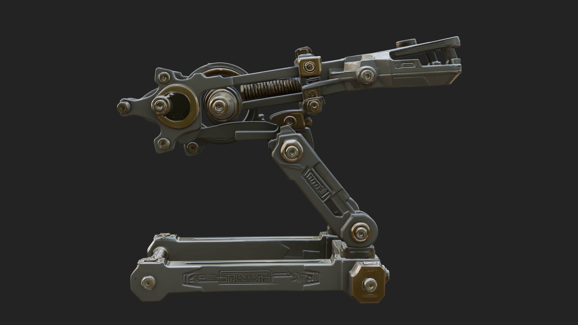 Siege Catapult Frame Model Design 1 3D Print Model 3D Model
