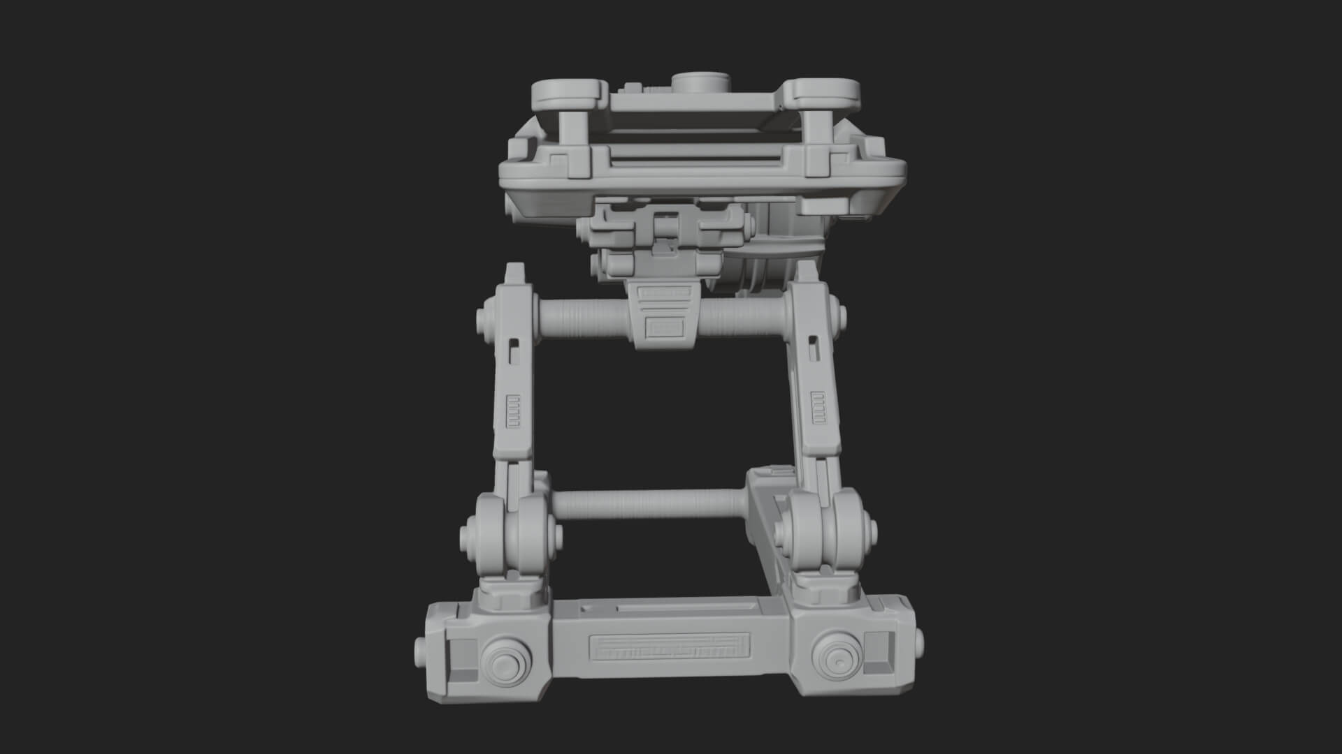 Siege Catapult Frame Model Design 1 3D Print Model 3D Model