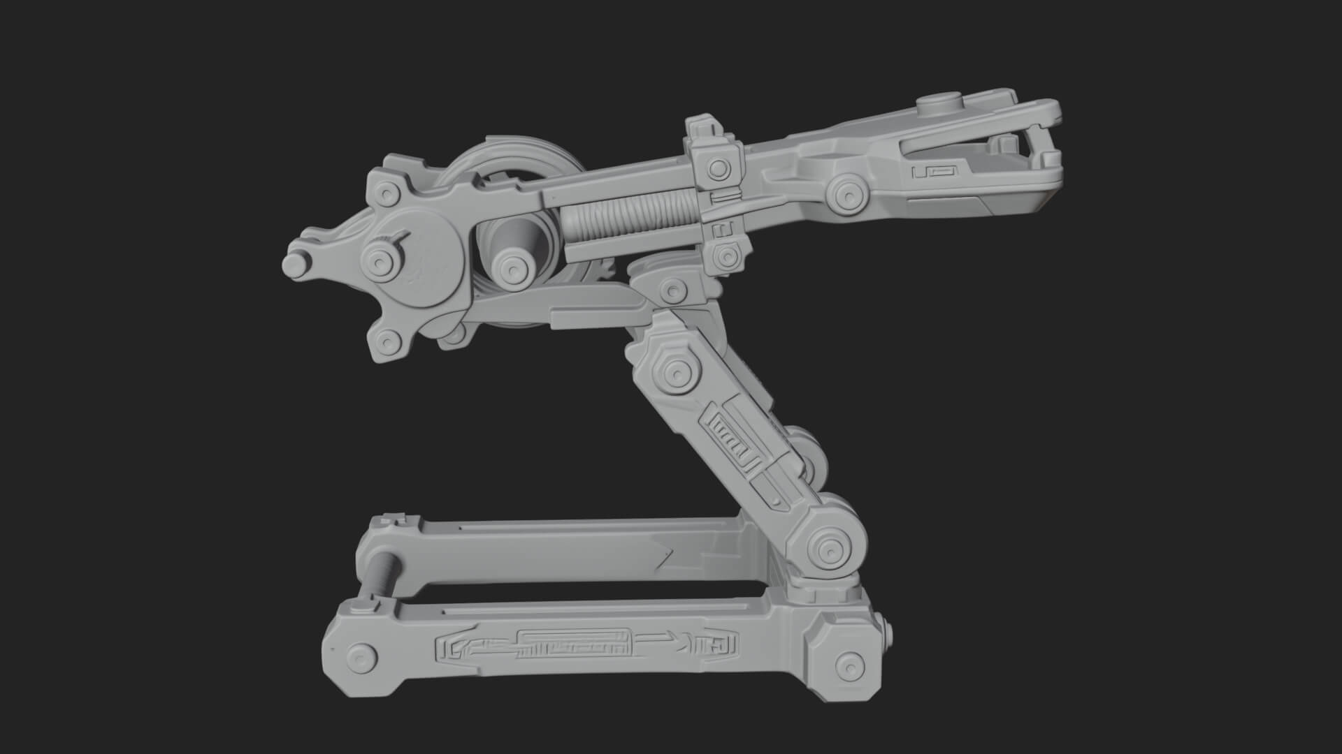Siege Catapult Frame Model Design 1 3D Print Model 3D Model