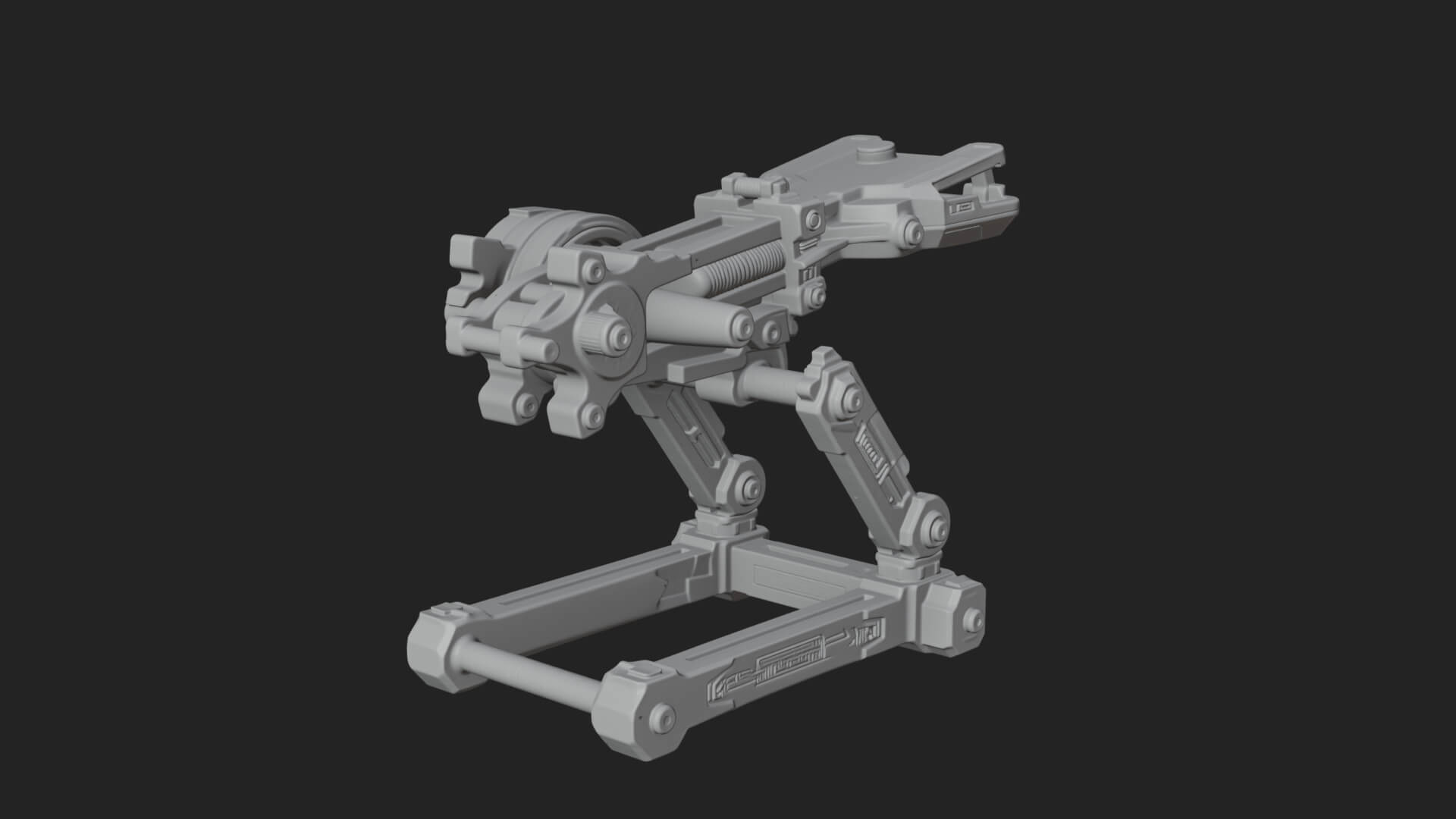 Siege Catapult Frame Model Design 1 3D Print Model 3D Model