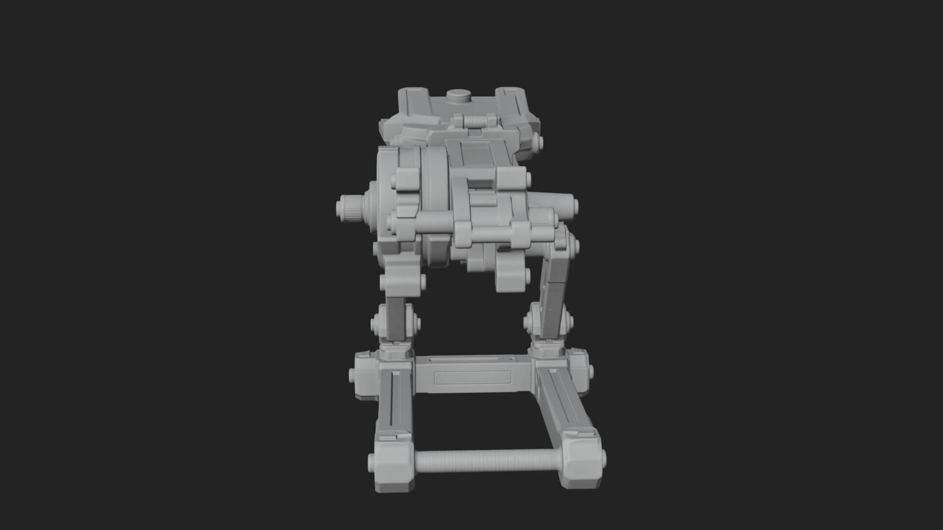 Siege Catapult Frame Model Design 1 3D Print Model 3D Model