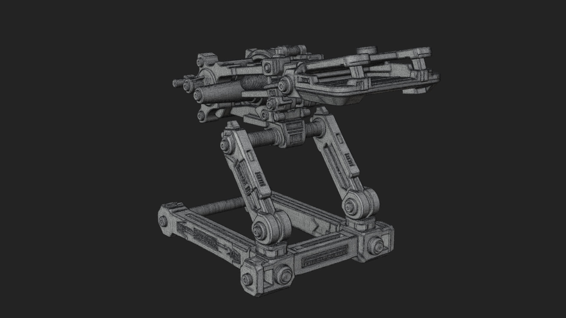 Siege Catapult Frame Model Design 1 3D Print Model 3D Model
