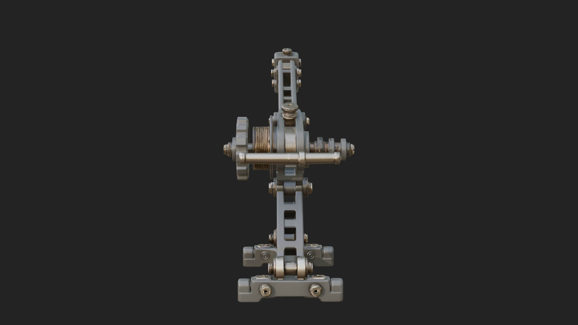 Siege Catapult Frame Model Design 2 3D Print Model 3D Model