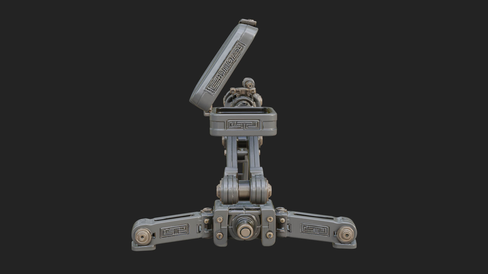 Siege Catapult Frame Model Design 3 3D Print Model 3D Model