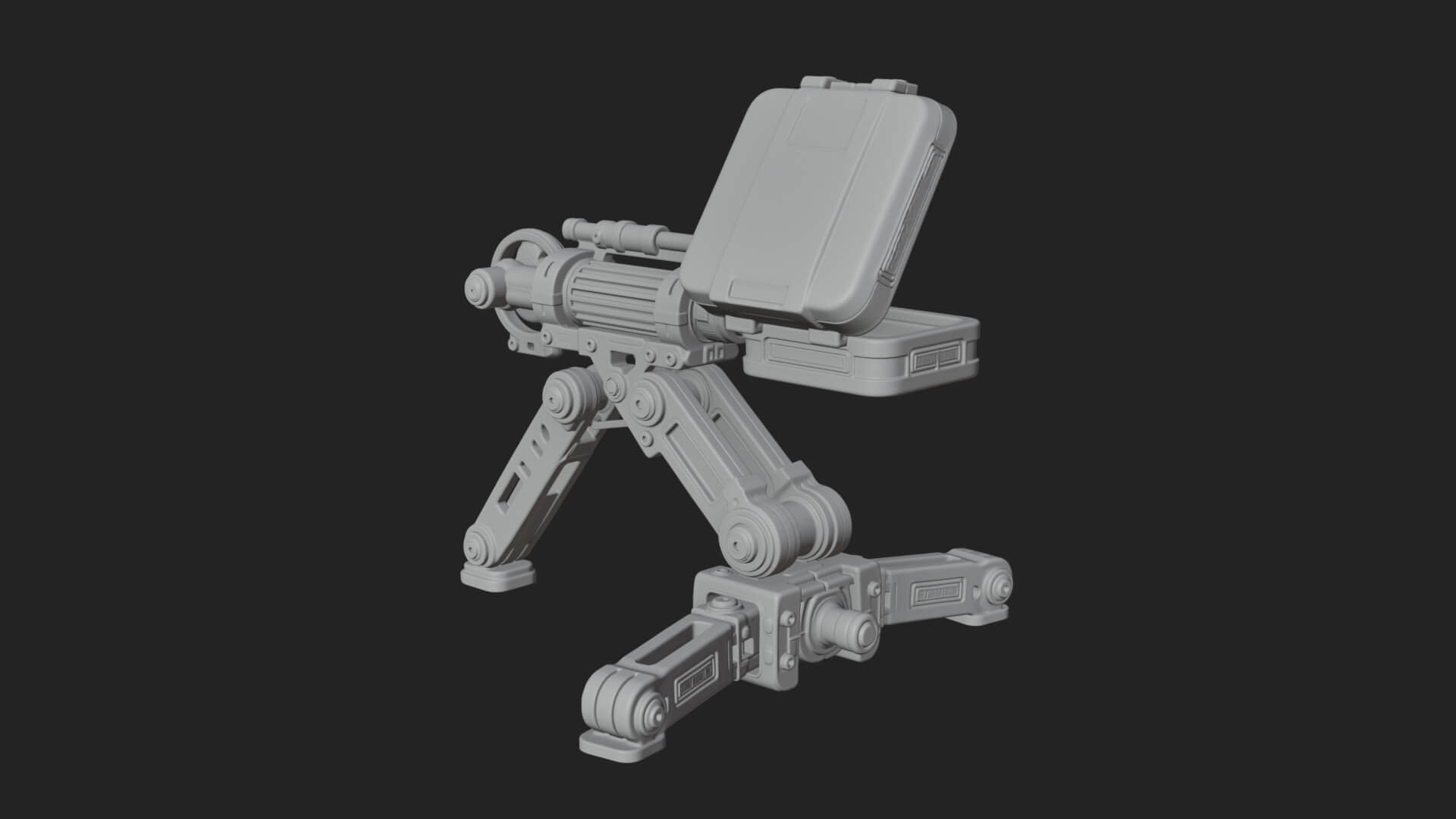 Siege Catapult Frame Model Design 3 3D Print Model 3D Model