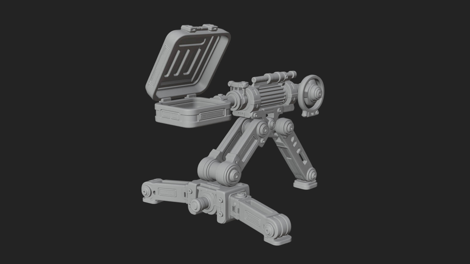 Siege Catapult Frame Model Design 3 3D Print Model 3D Model