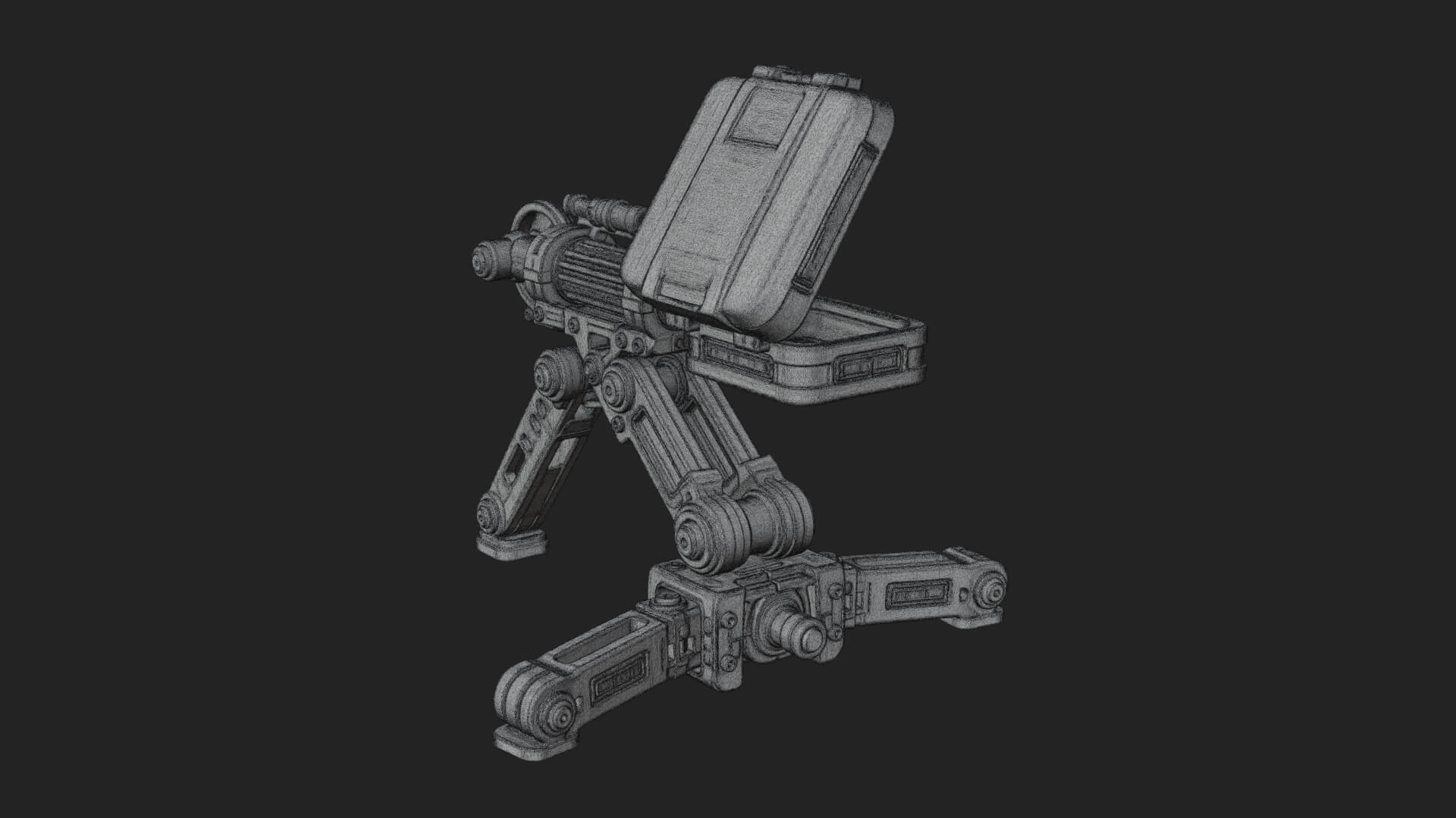 Siege Catapult Frame Model Design 3 3D Print Model 3D Model