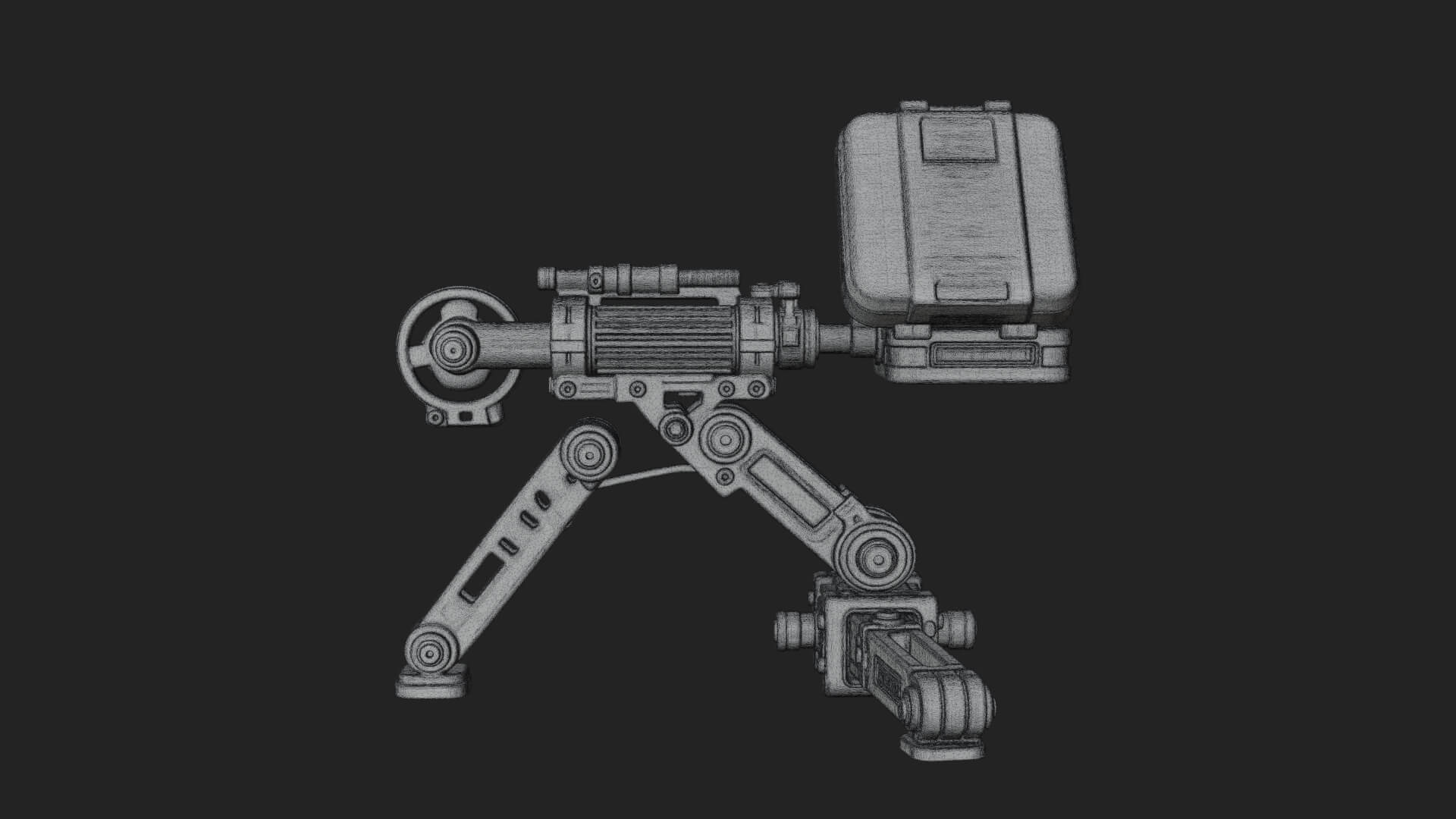 Siege Catapult Frame Model Design 3 3D Print Model 3D Model