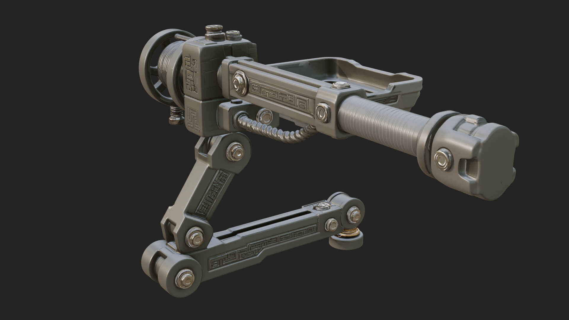 Siege Catapult Frame Model Design 4 3D Print Model 3D Model